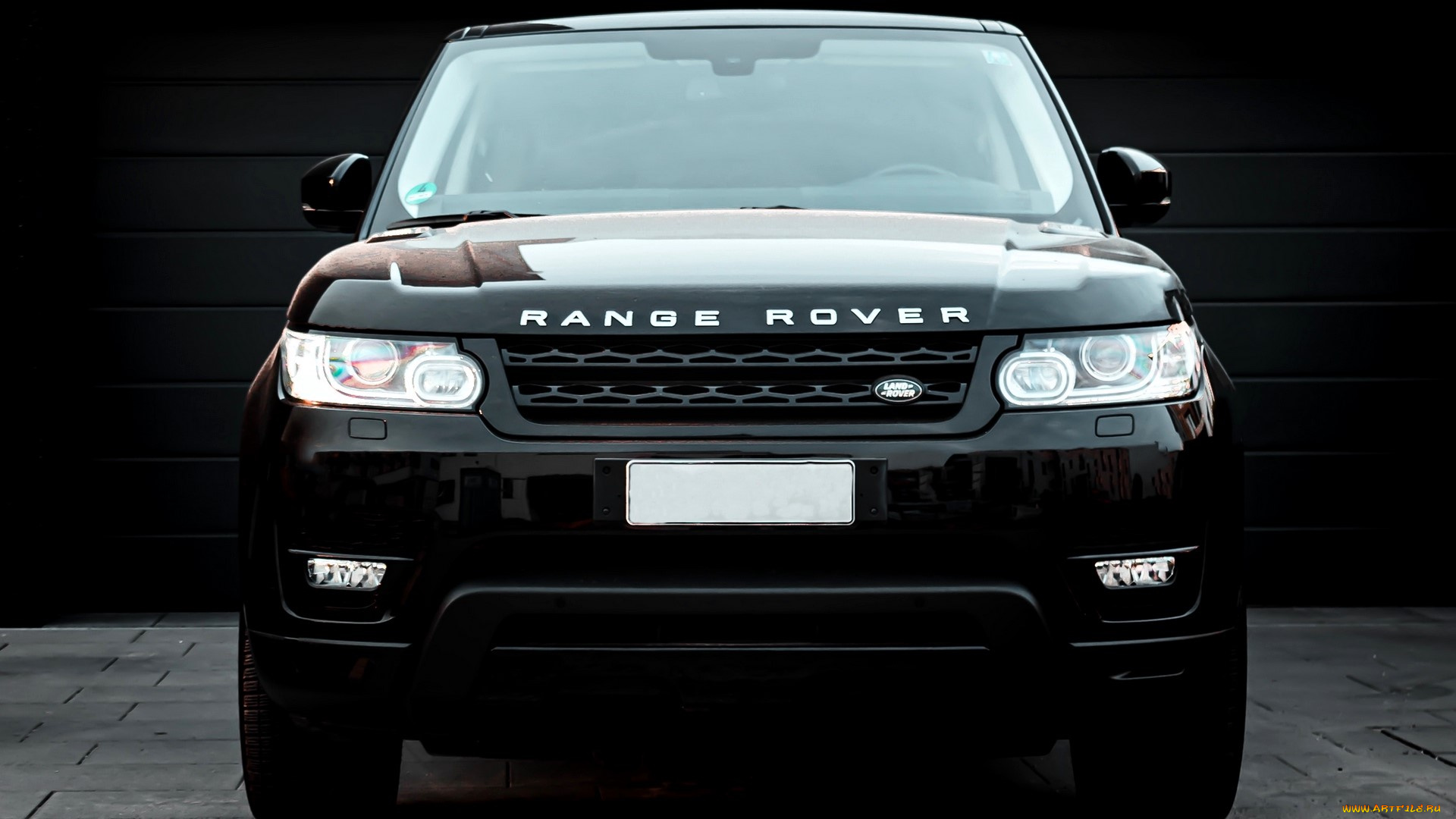 range, rover, sport, автомобили, range, rover, темный, ворота