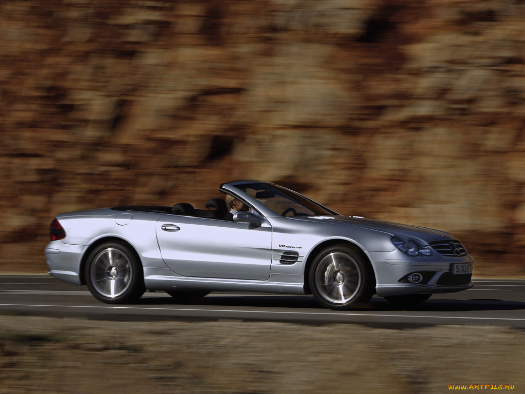 mercedes, sl55, автомобили, benz