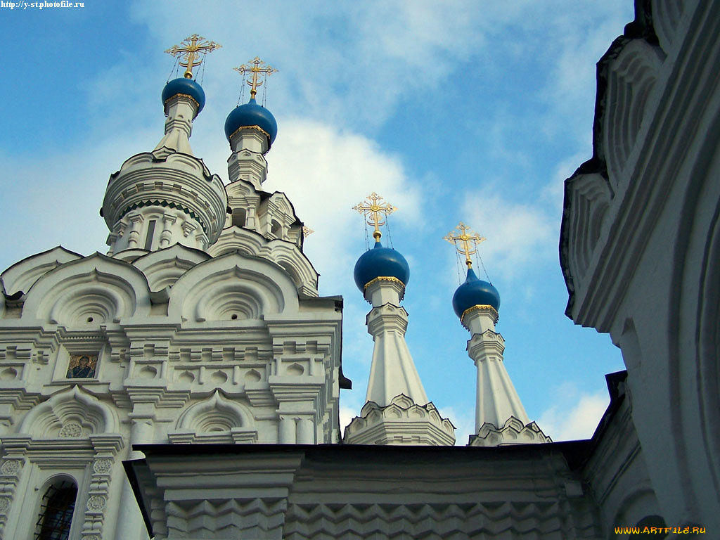москва, церковь, путинках, города, россия
