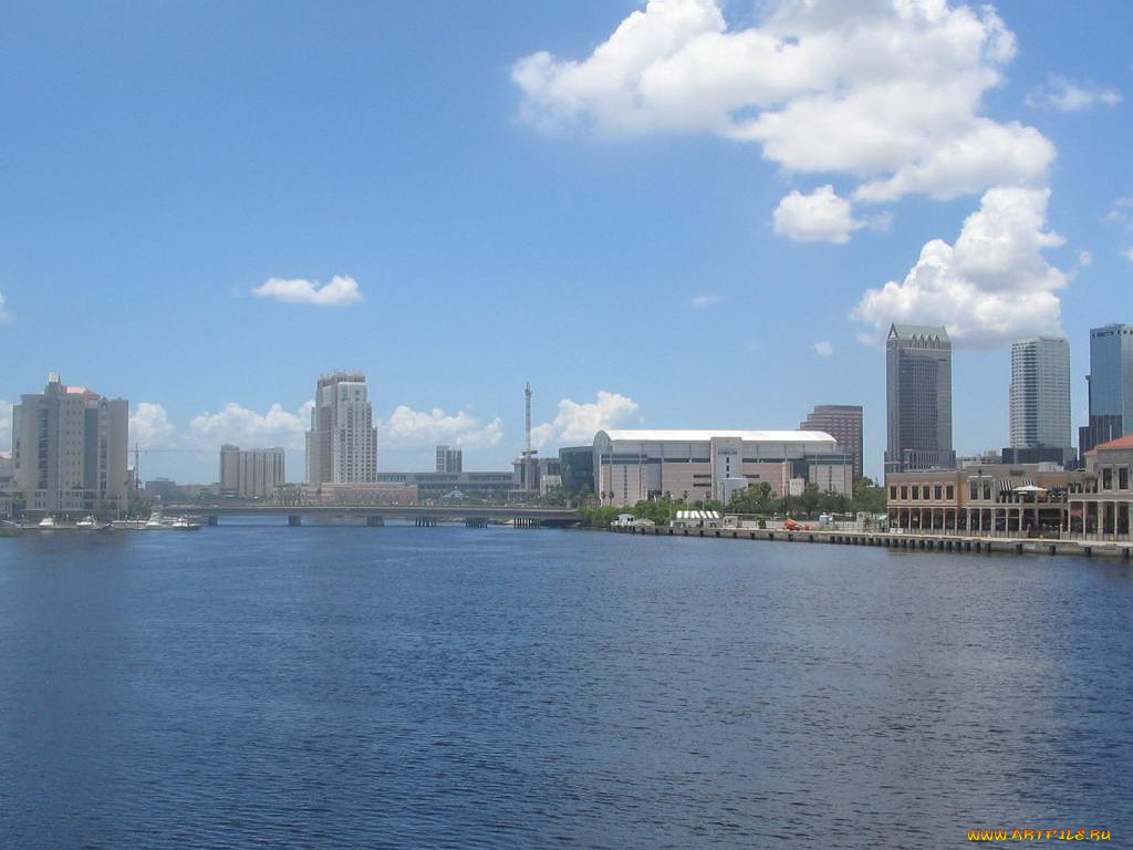 tampa, florida, города, панорамы