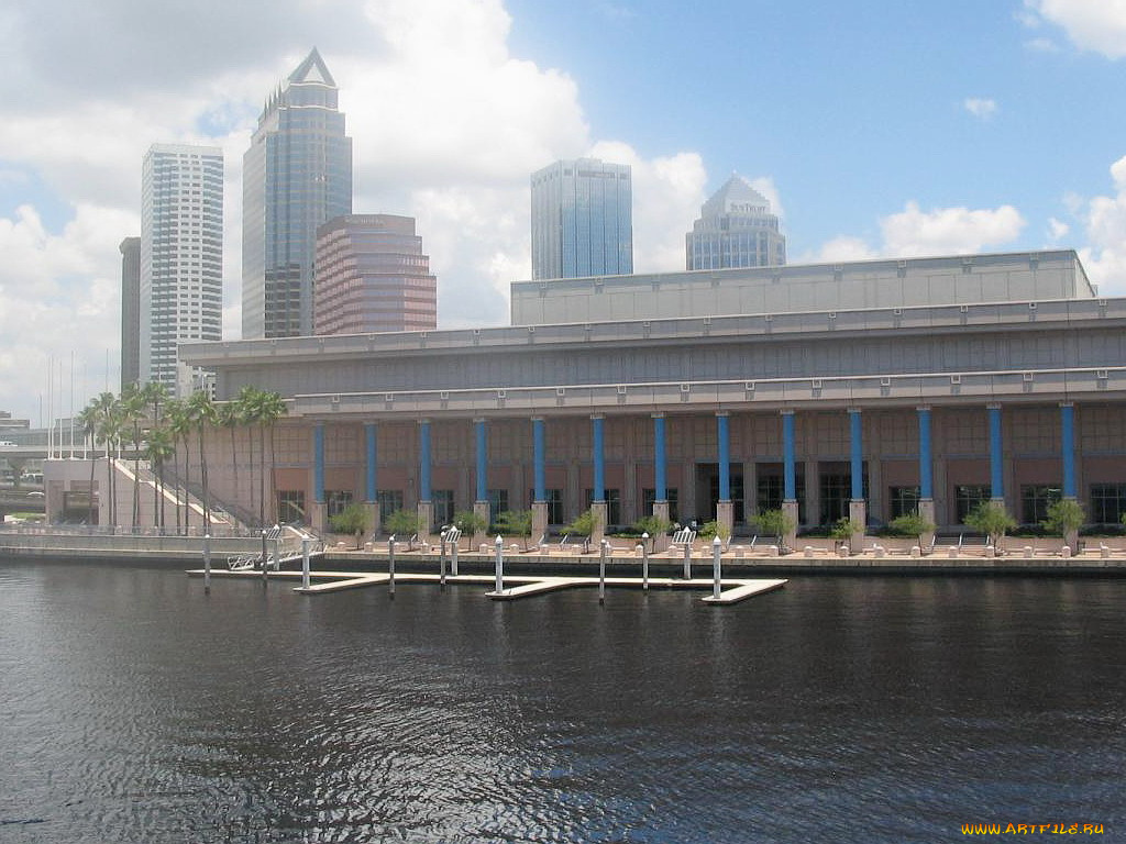 tampa, florida, города, здания, дома