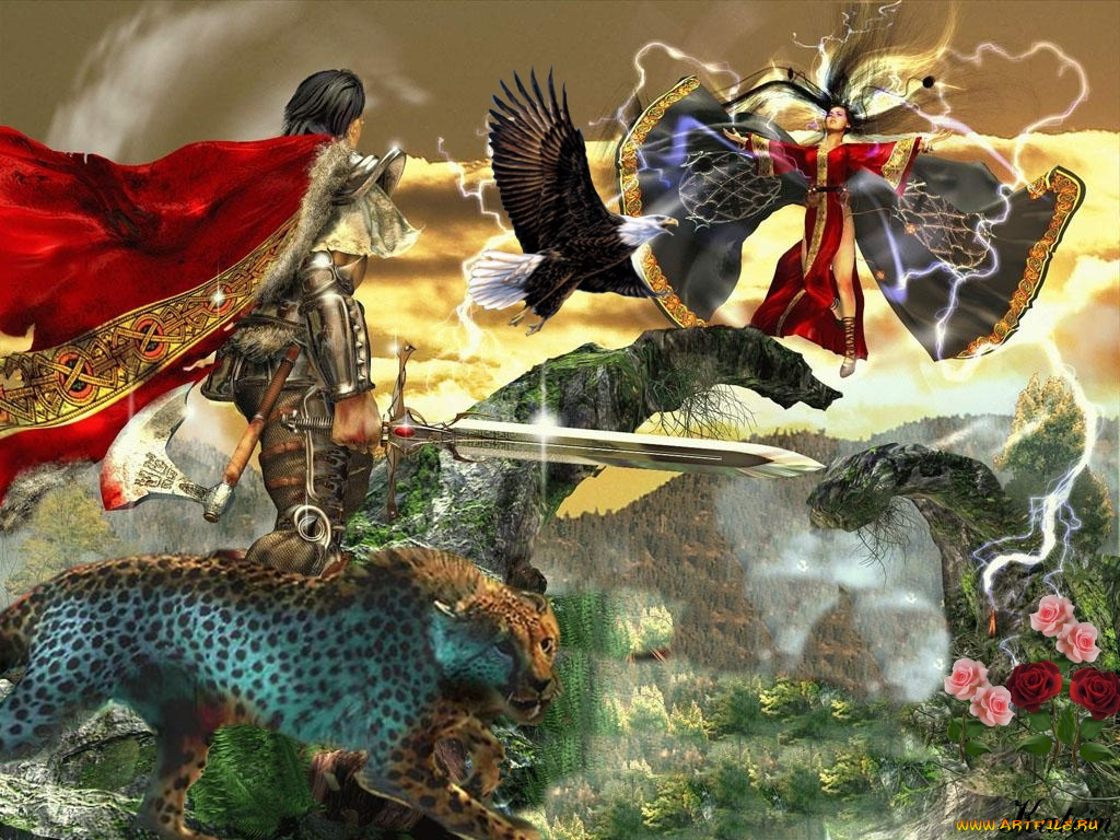 вариации, на, тему, златогорье, фэнтези, маги