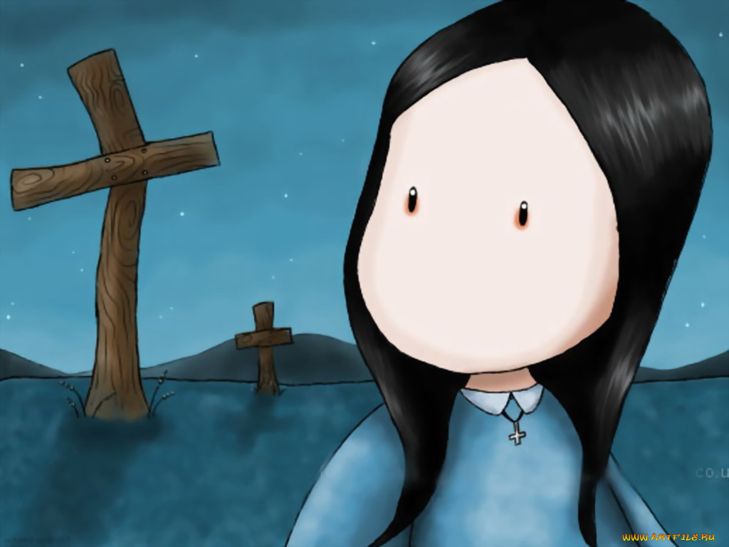 рисованные, дети