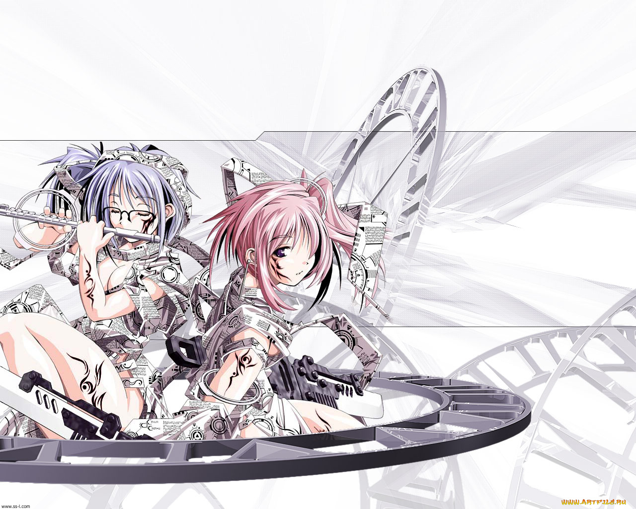 аниме, headphones, instrumental