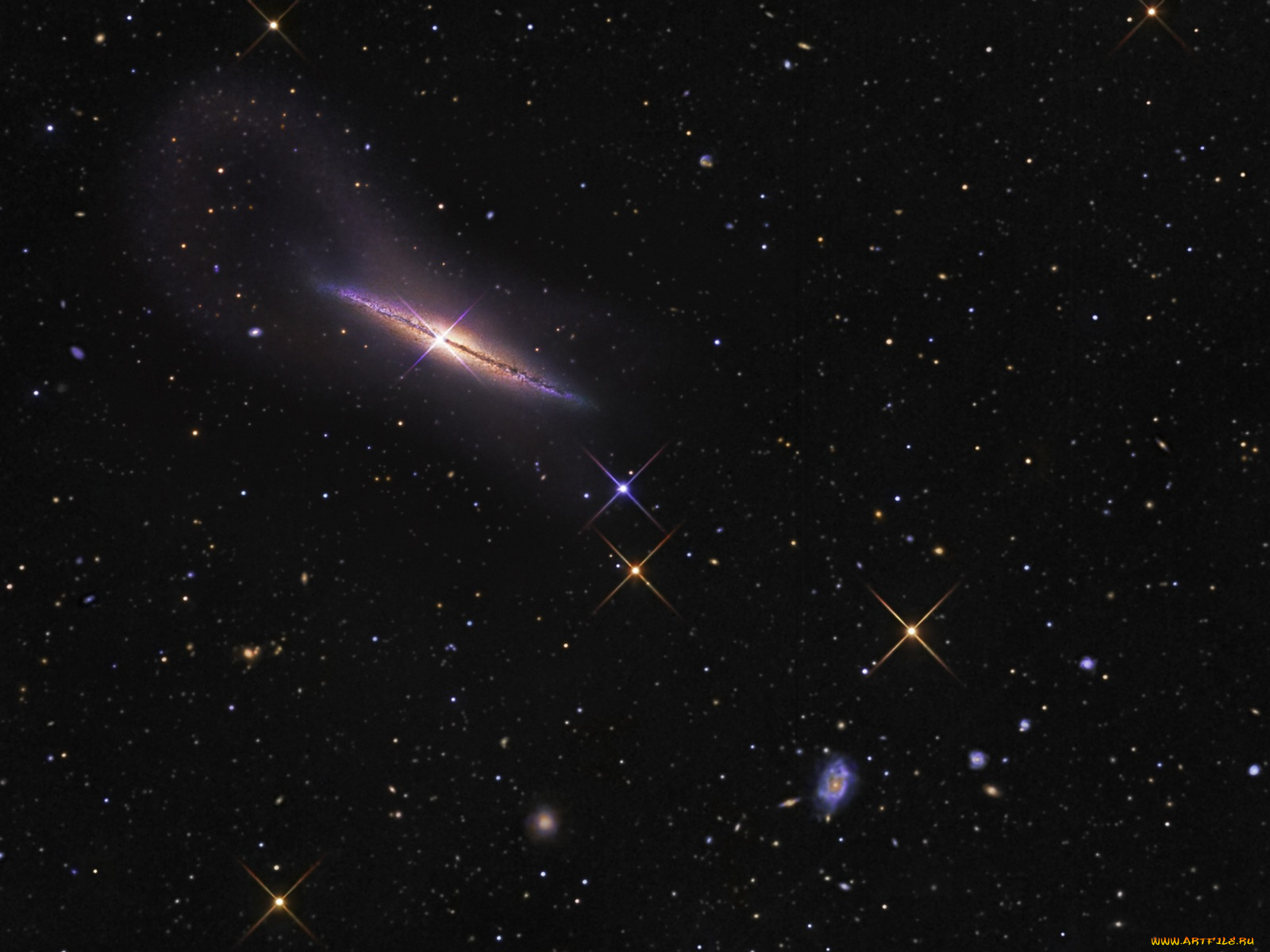 ngc, 4013, космос, галактики, туманности