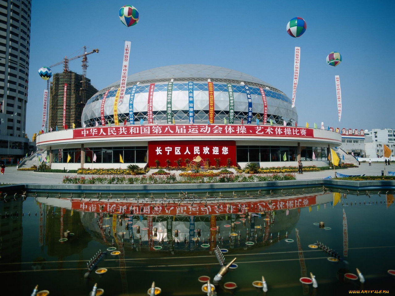 города, здания, дома