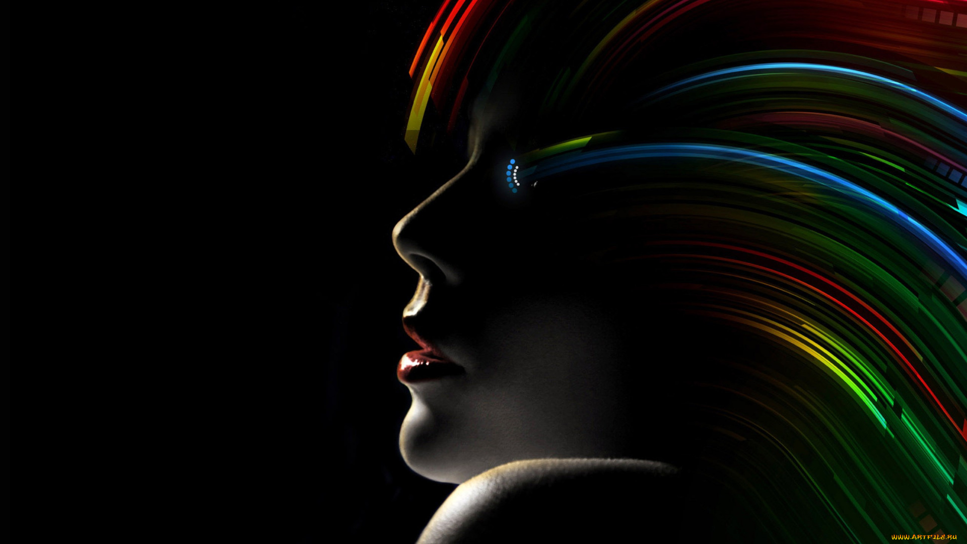 3д, графика, portraits, портрет