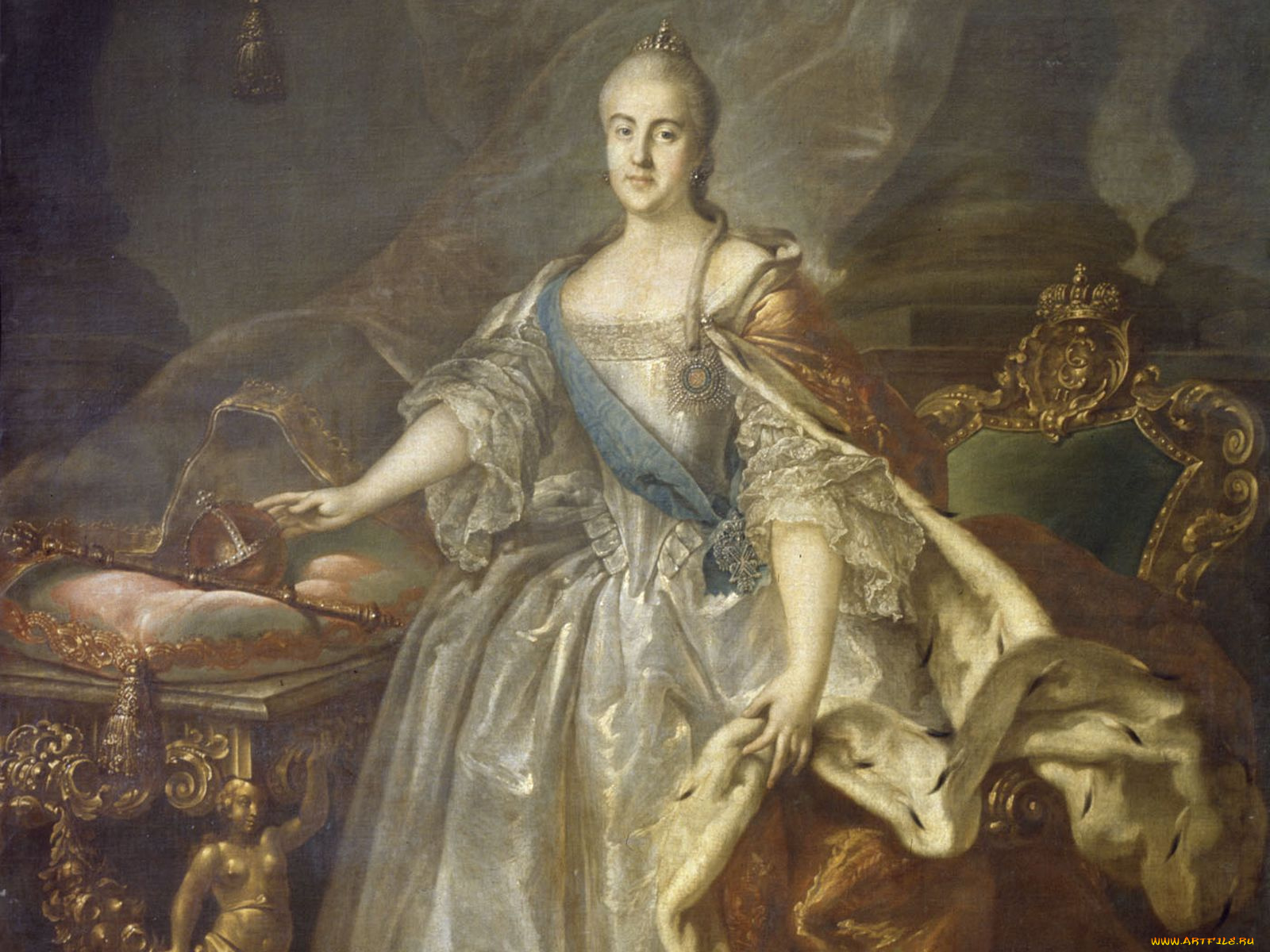 екатеринаii, рисованные, иван, аргунов