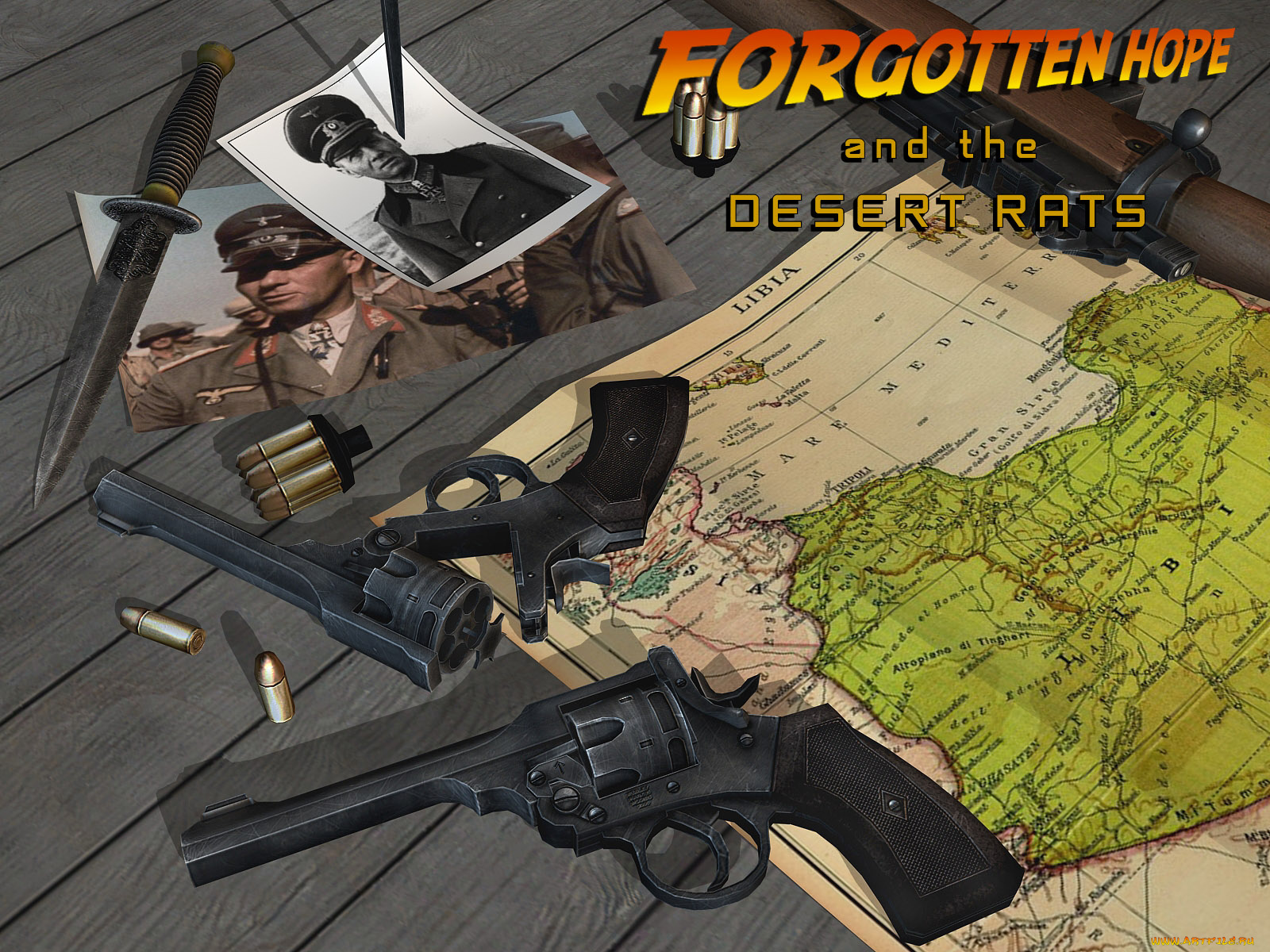 forgotten, hope, and, the, desert, rats, видео, игры