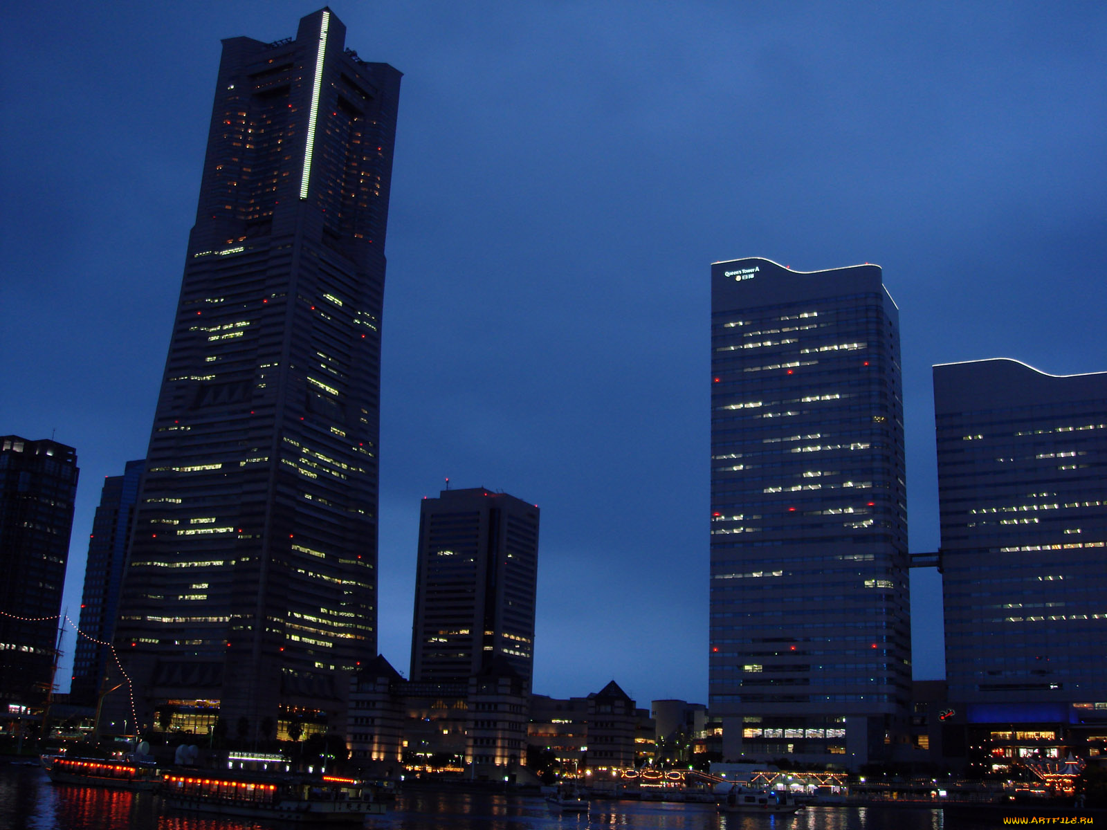 города, йокогама, Япония