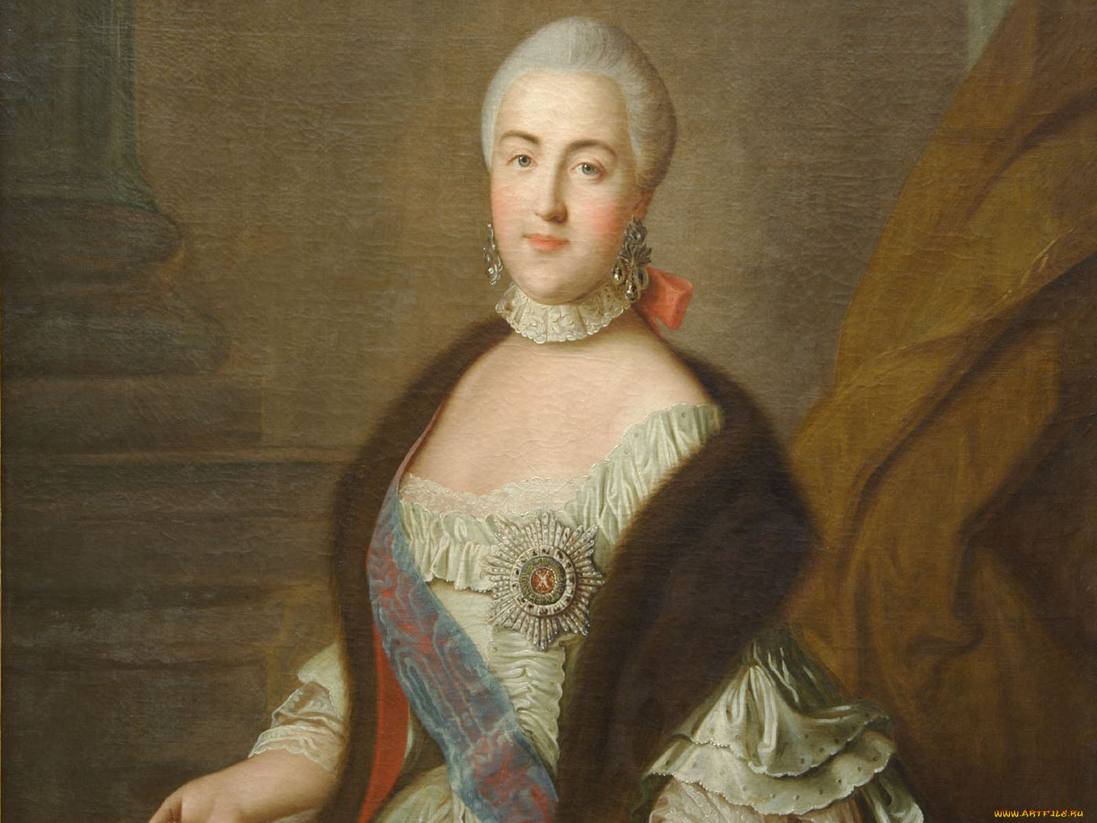 княгиня, екатерина, алексеевна, рисованные, иван, аргунов