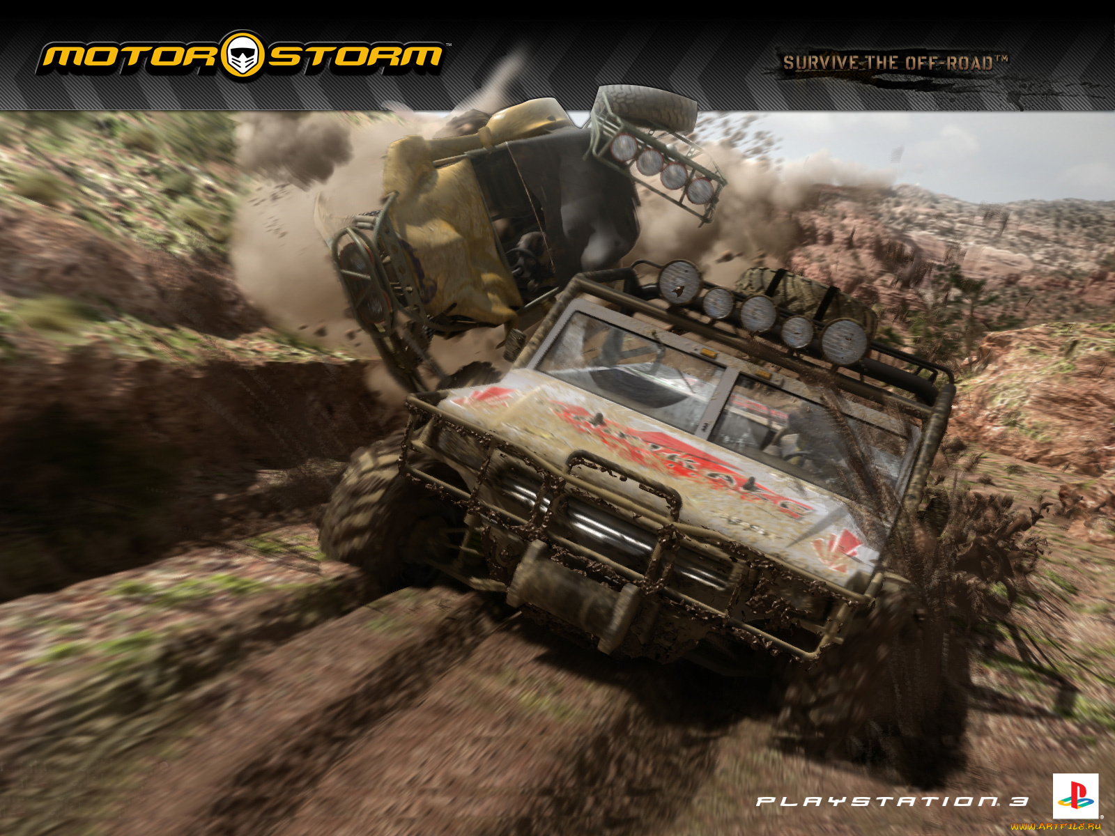 видео, игры, motorstorm