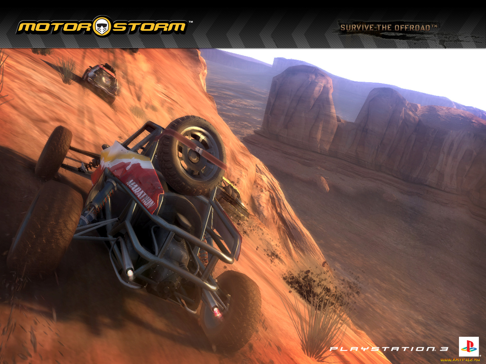 видео, игры, motorstorm