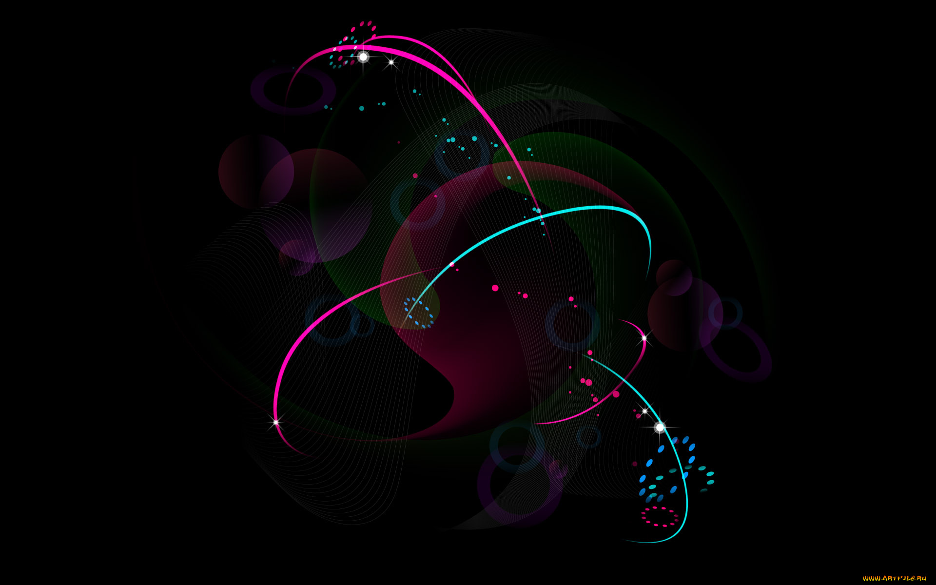 3д, графика, abstract, абстракции