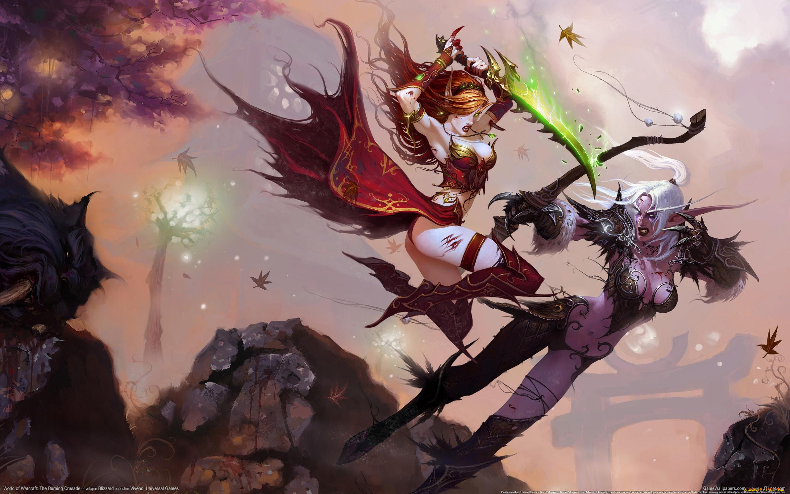 world, of, warcraft, the, burning, crusade, видео, игры