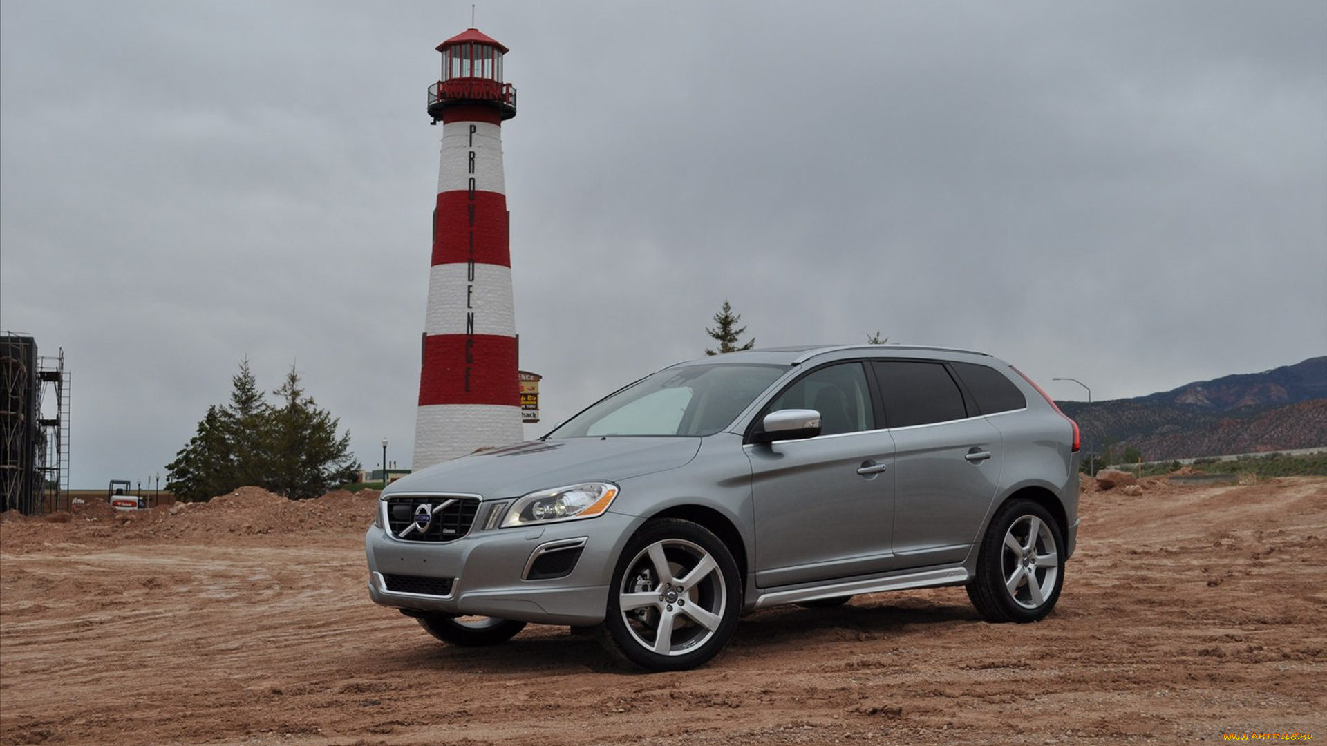 автомобили, volvo, дорога, фары, маяк, 660, вольво, грязь, диски, внедорожник