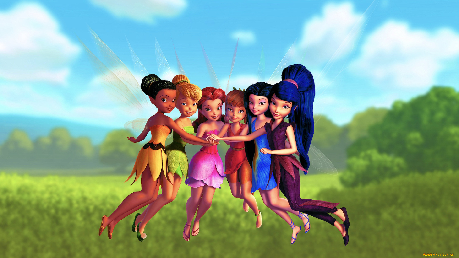 мультфильмы, tinker, bell, феи