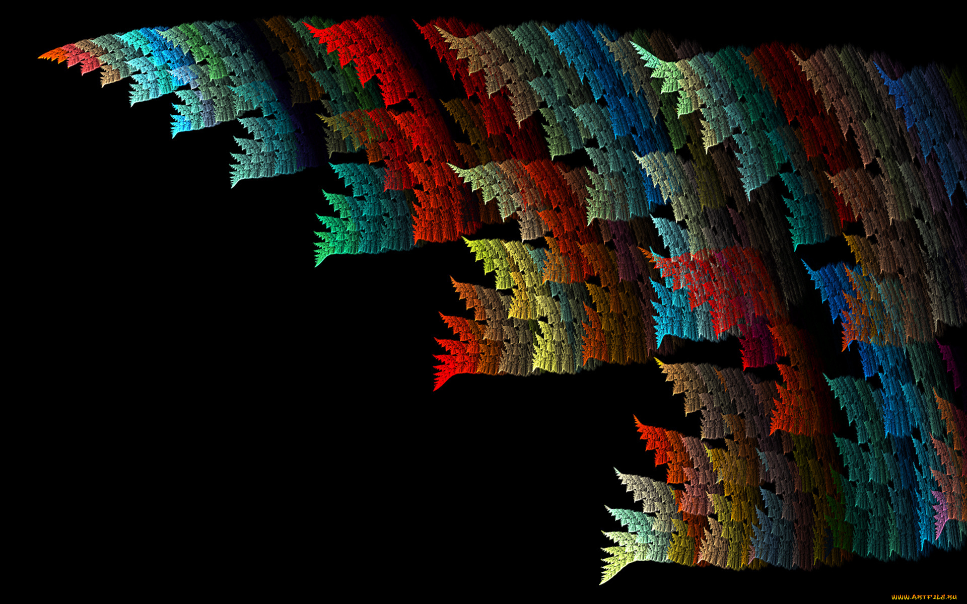 3д, графика, fractal, фракталы, фон, узор, фрактал