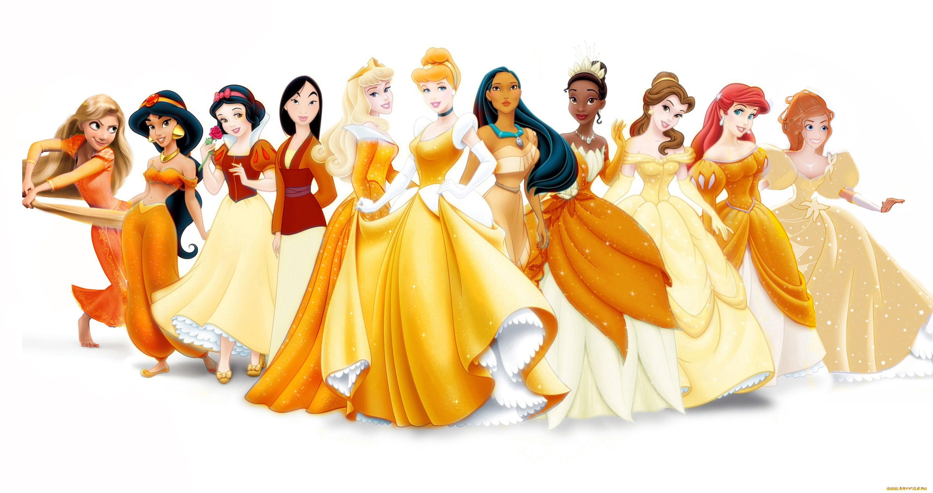 мультфильмы, disney`s, princess, принцессы, девчонки