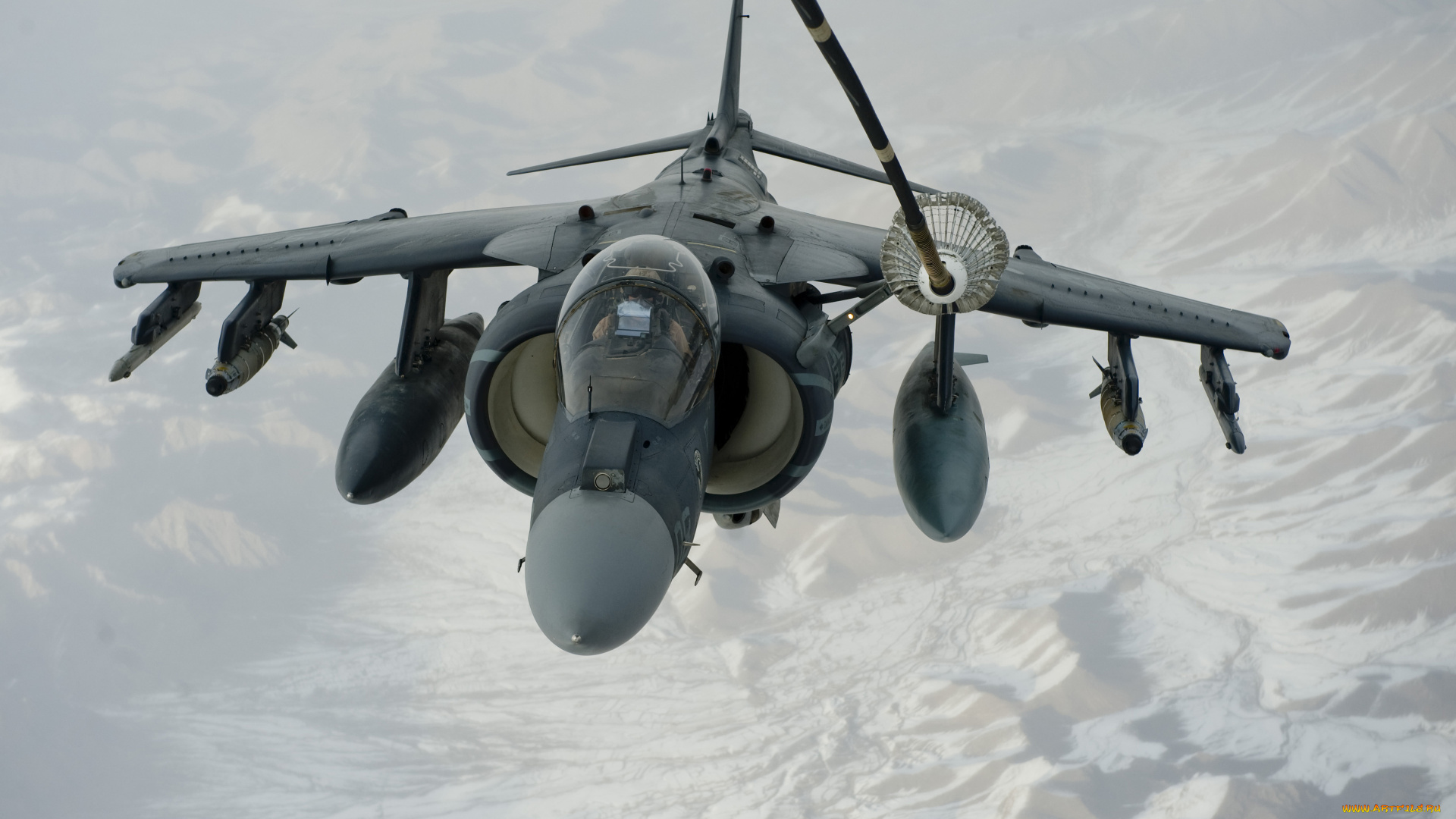 av, 8b, harrier, ii, авиация, боевые, самолёты, шланг, оружие, баки, полет, истребитель, конус, дозоправка