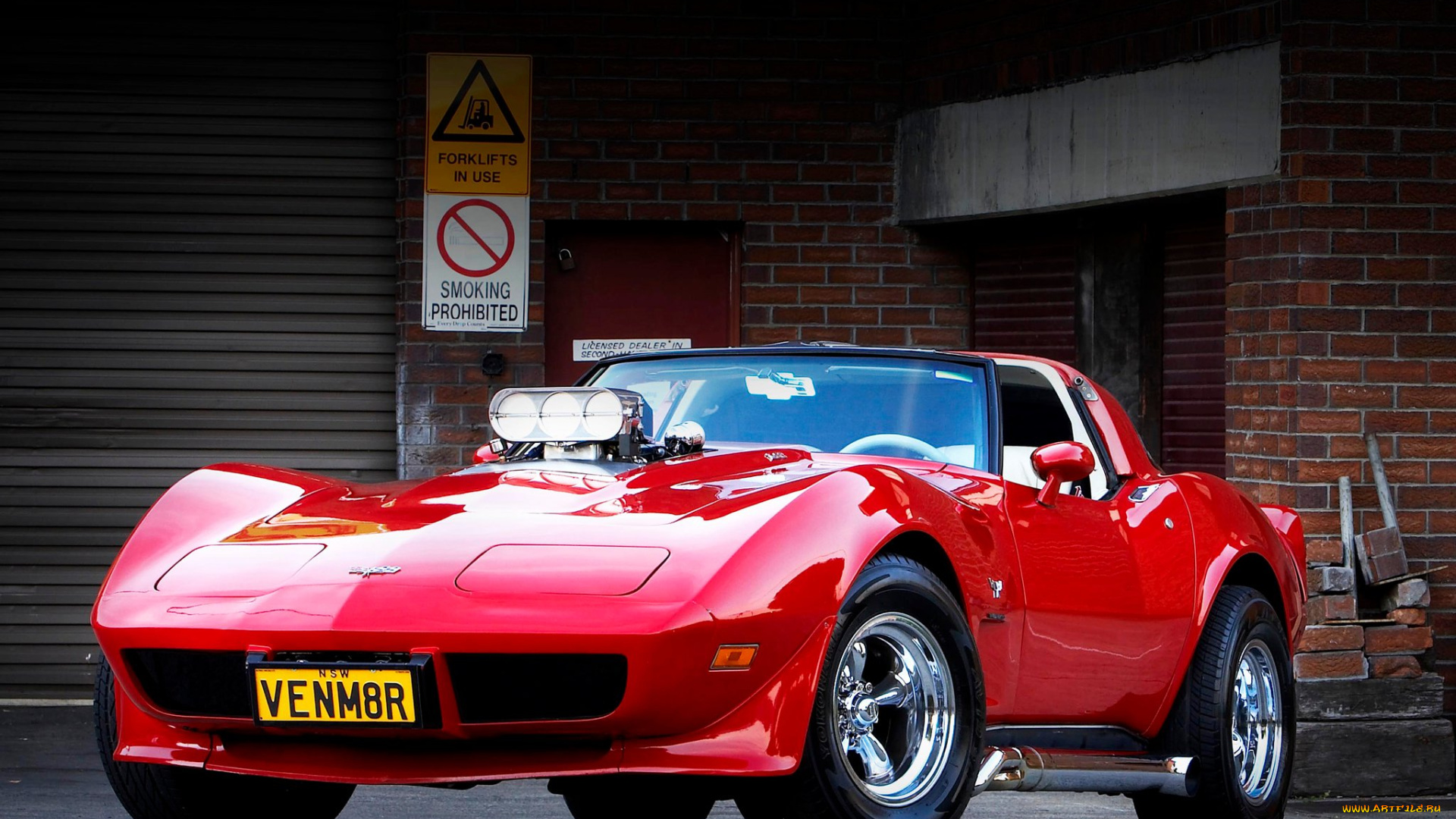 автомобили, corvette, street