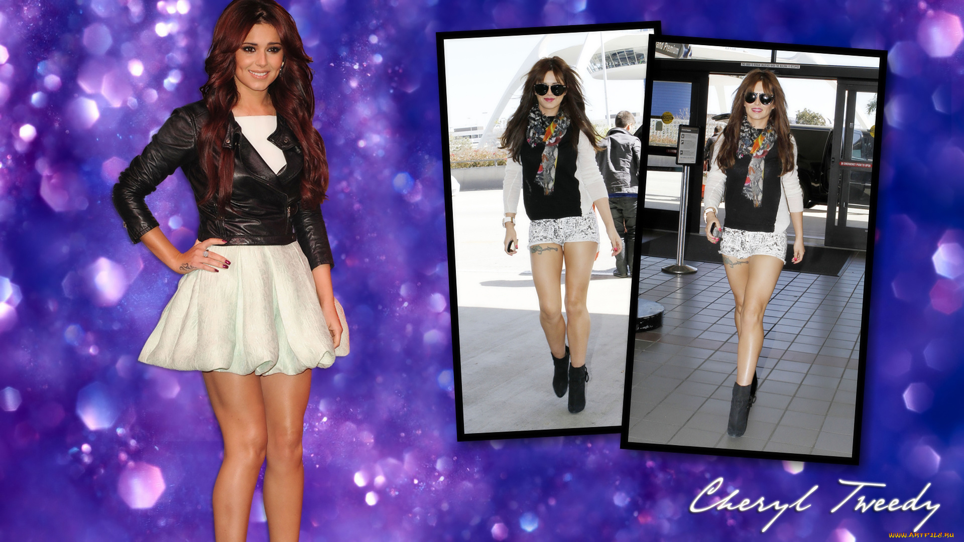 Cheryl, Tweedy, девушки, графика, улыбка