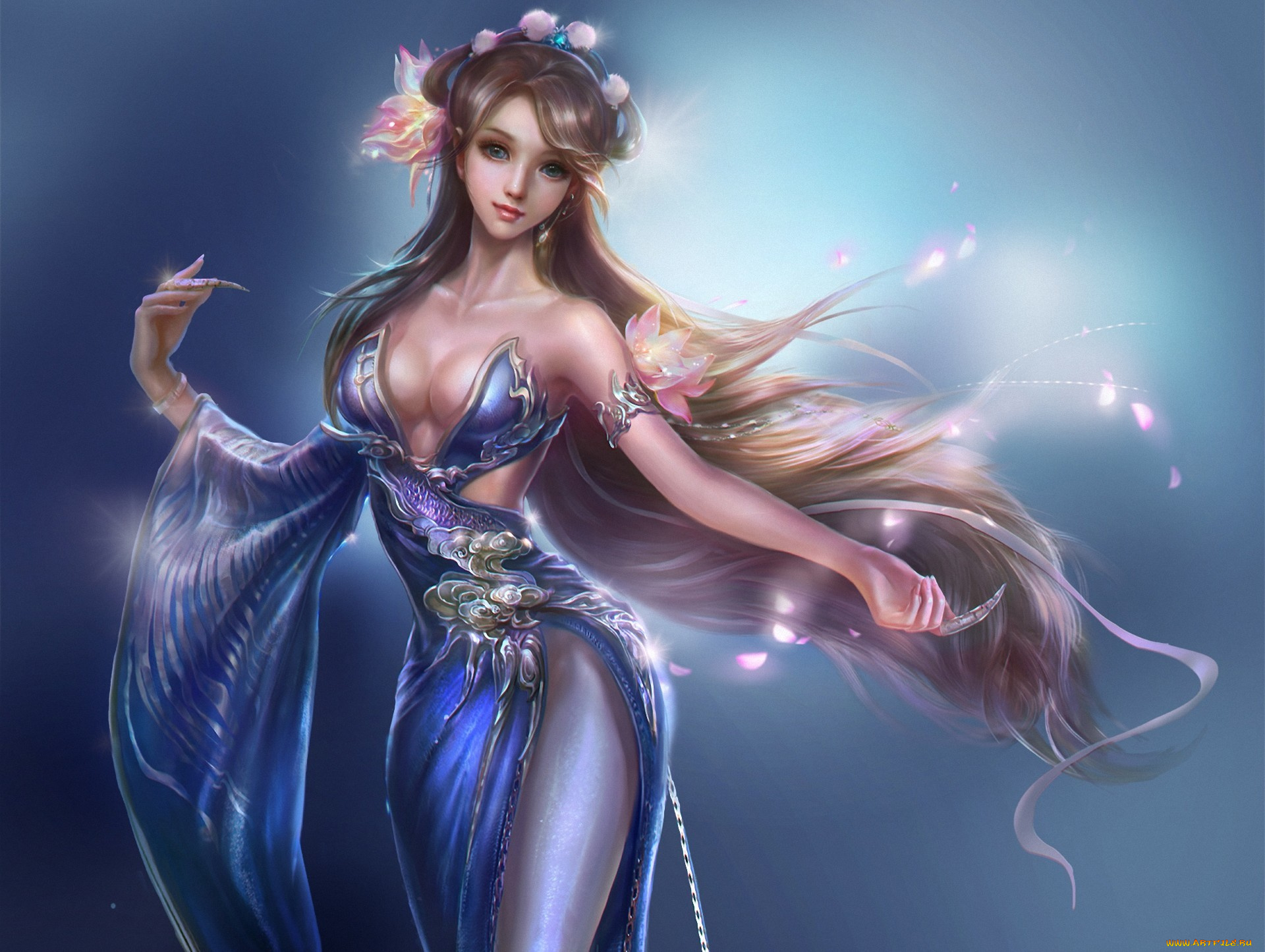 rongrong, wang, фэнтези, девушки