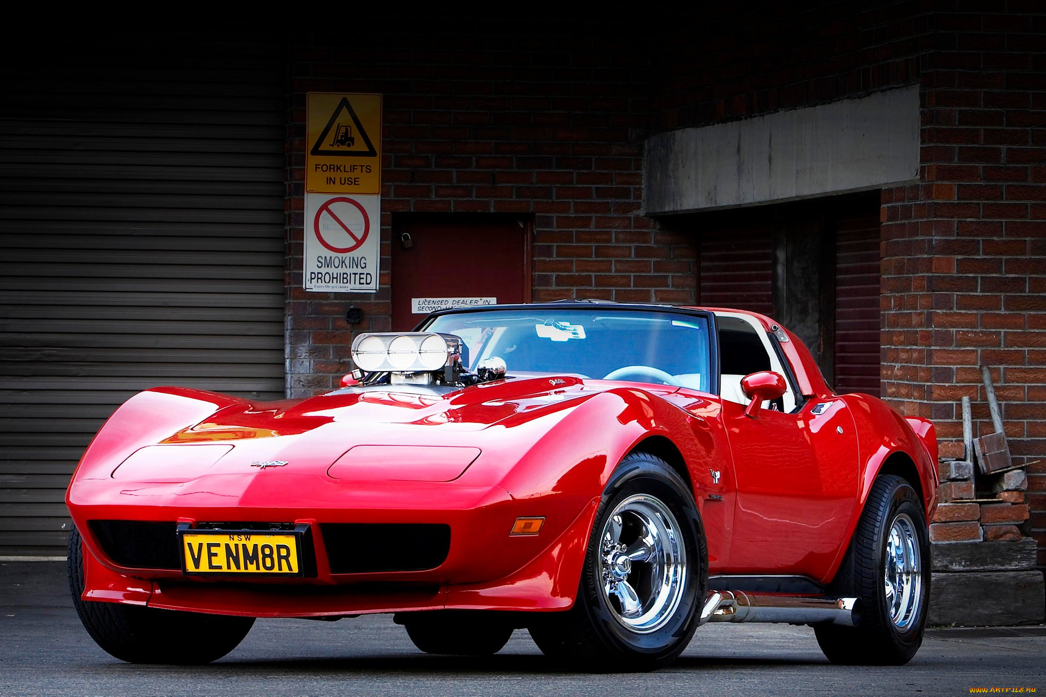 автомобили, corvette, street