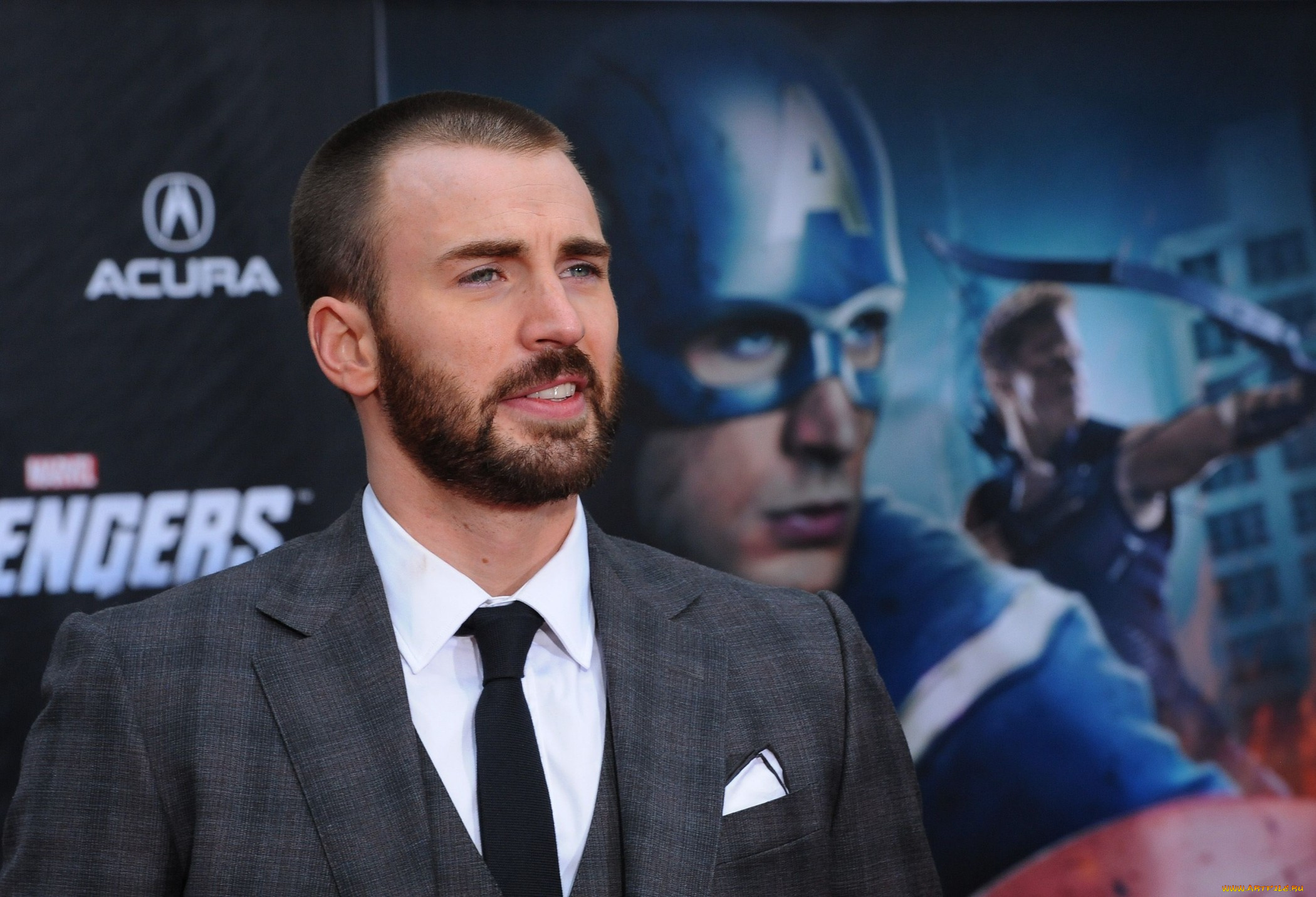 chris, evans, мужчины, крис, эванс, актер, сша