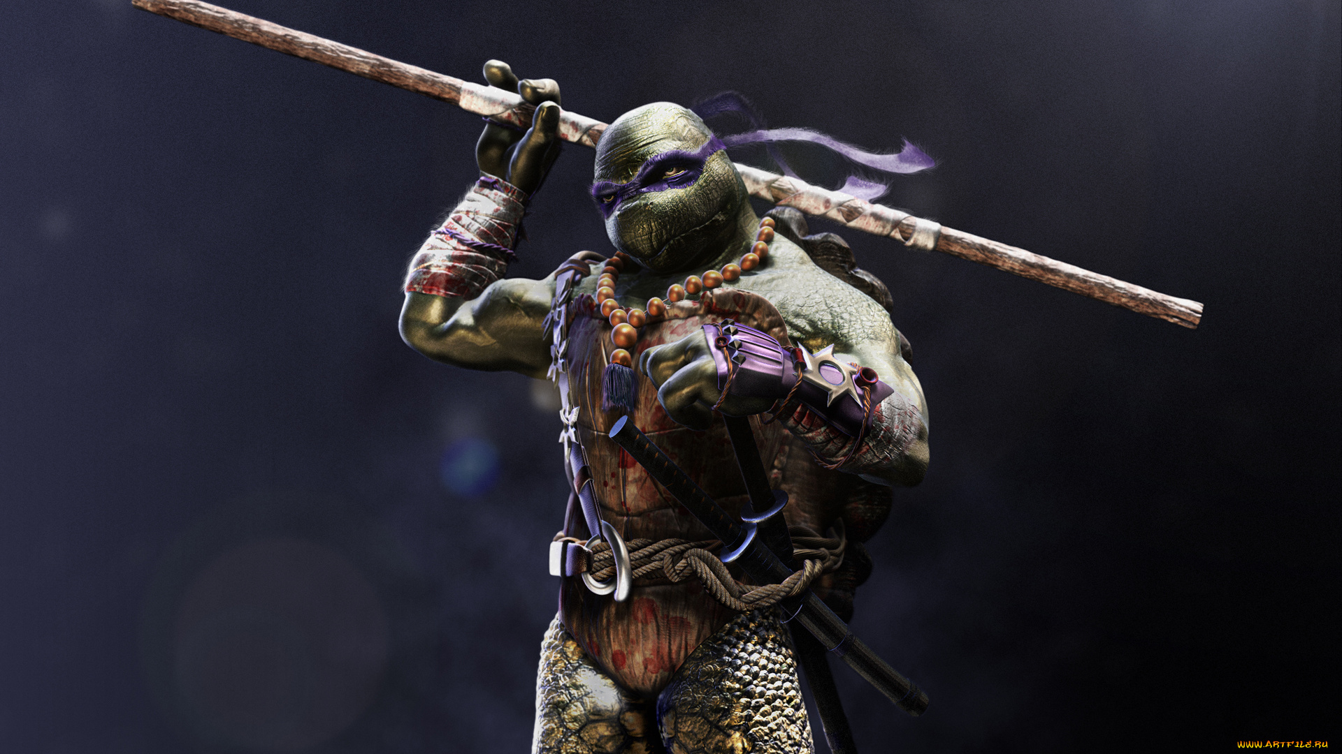 Черепашки, ниндзя, фэнтези, существа, tmnt, teenage, mutant, ninja, turtles, Черепашки, ниндзя