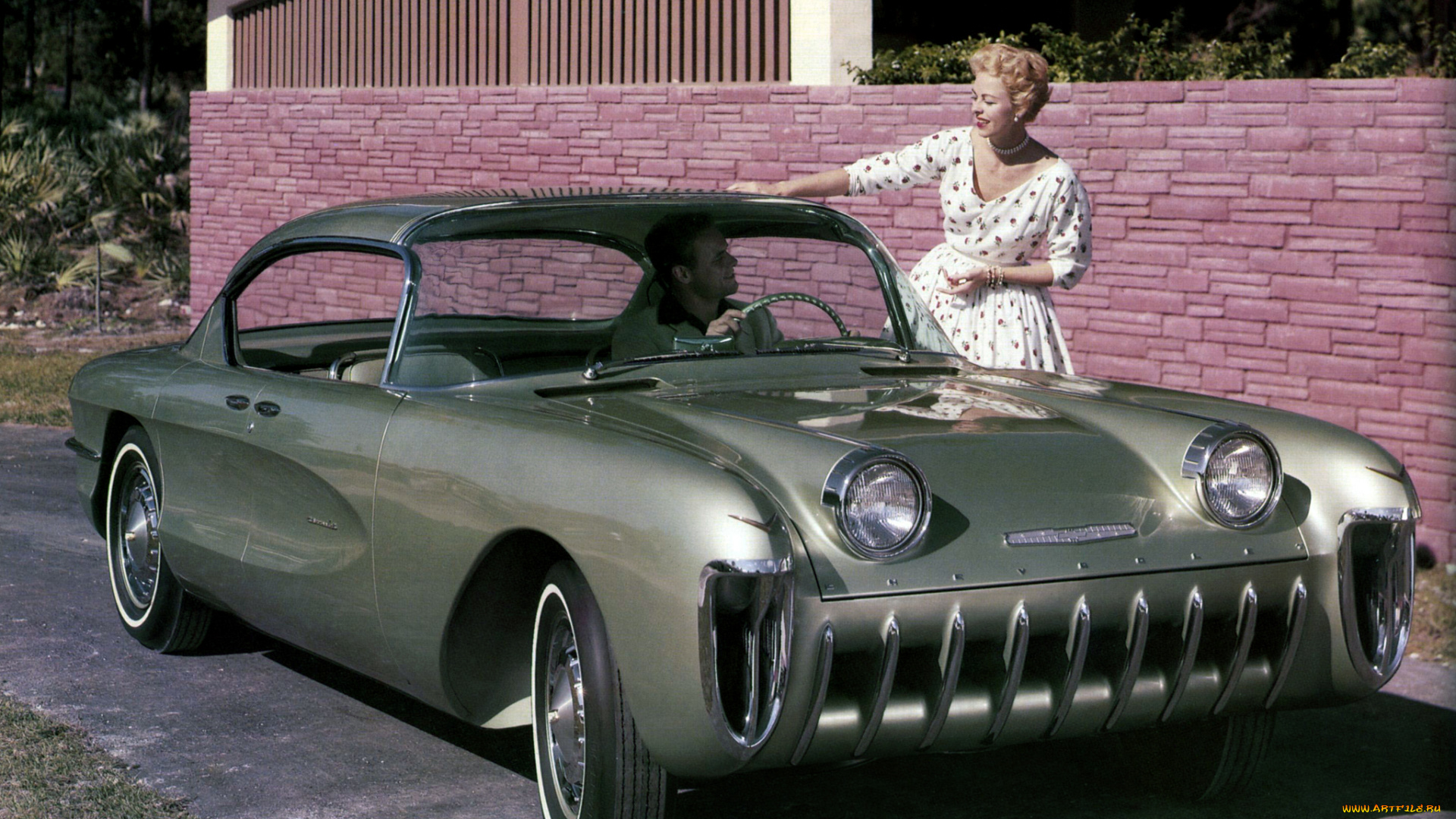 chevrolet, biscayne, concept, car, автомобили, chevrolet, concept