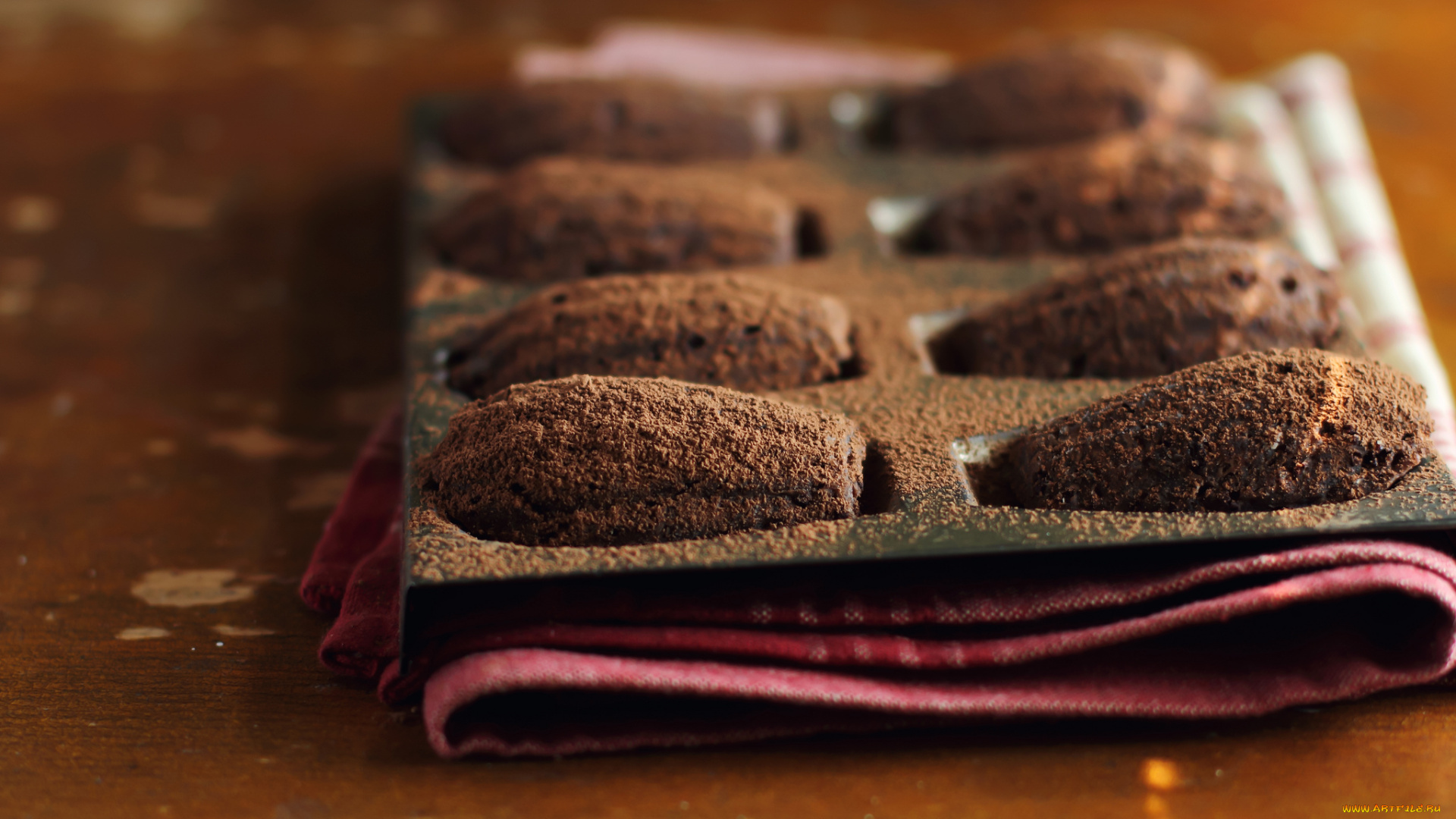 еда, пирожные, , кексы, , печенье, madeleines, какао