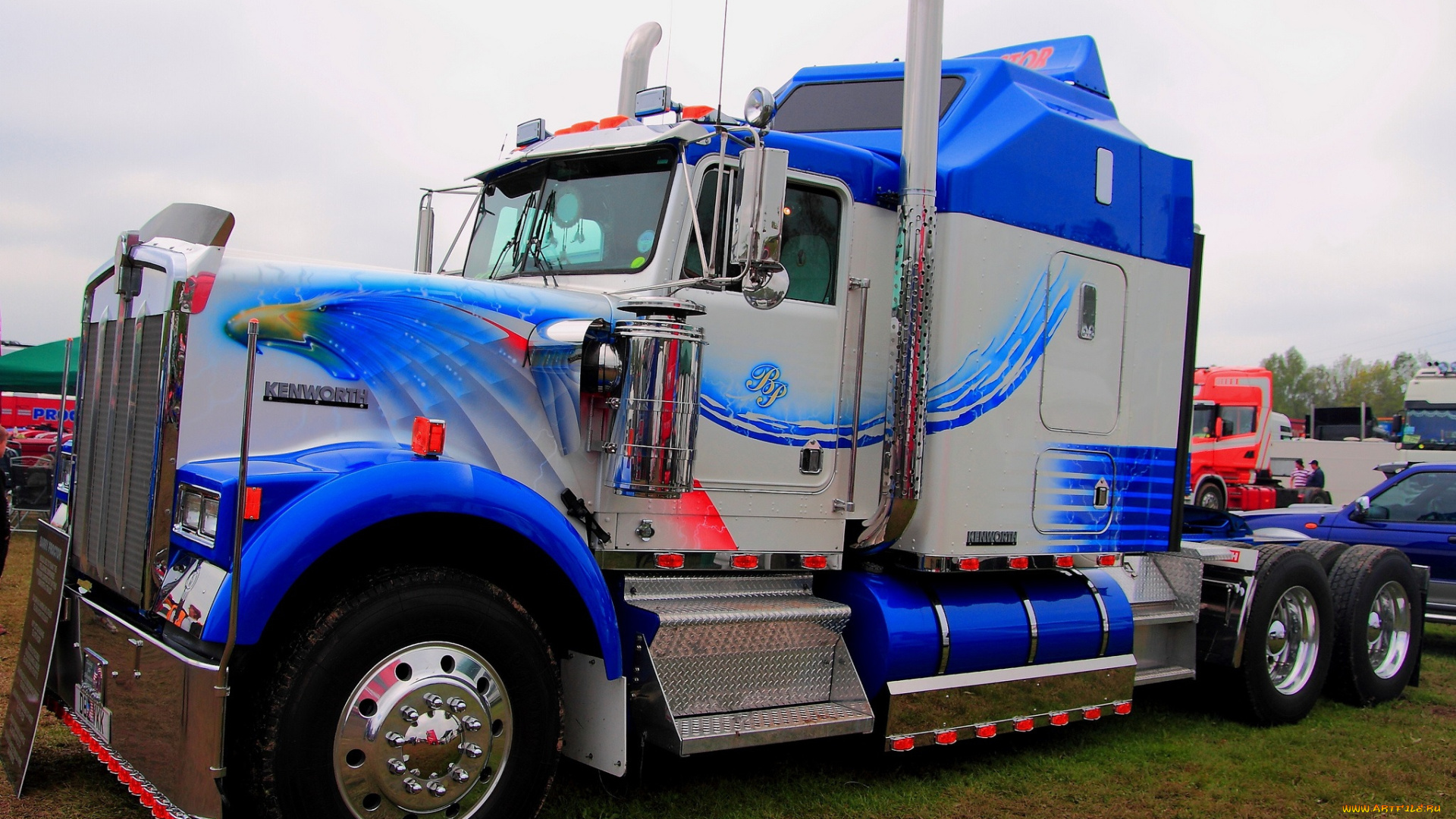 kenworth, автомобили, kenworth, , выставка, улица, автобусы, truck, company, сша