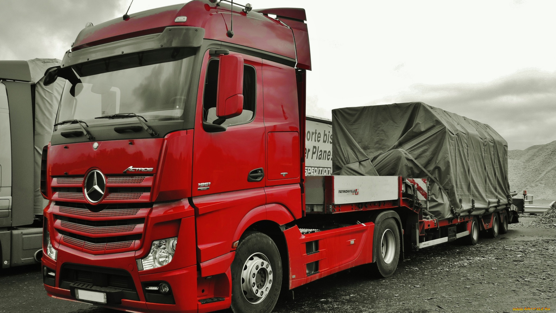 mercedes, автомобили, mercedes, trucks, mercedes-benz, двигатели, автобусы, грузовики, легковые, подразделение, daimler, ag, германия, колеса, дорога, красный