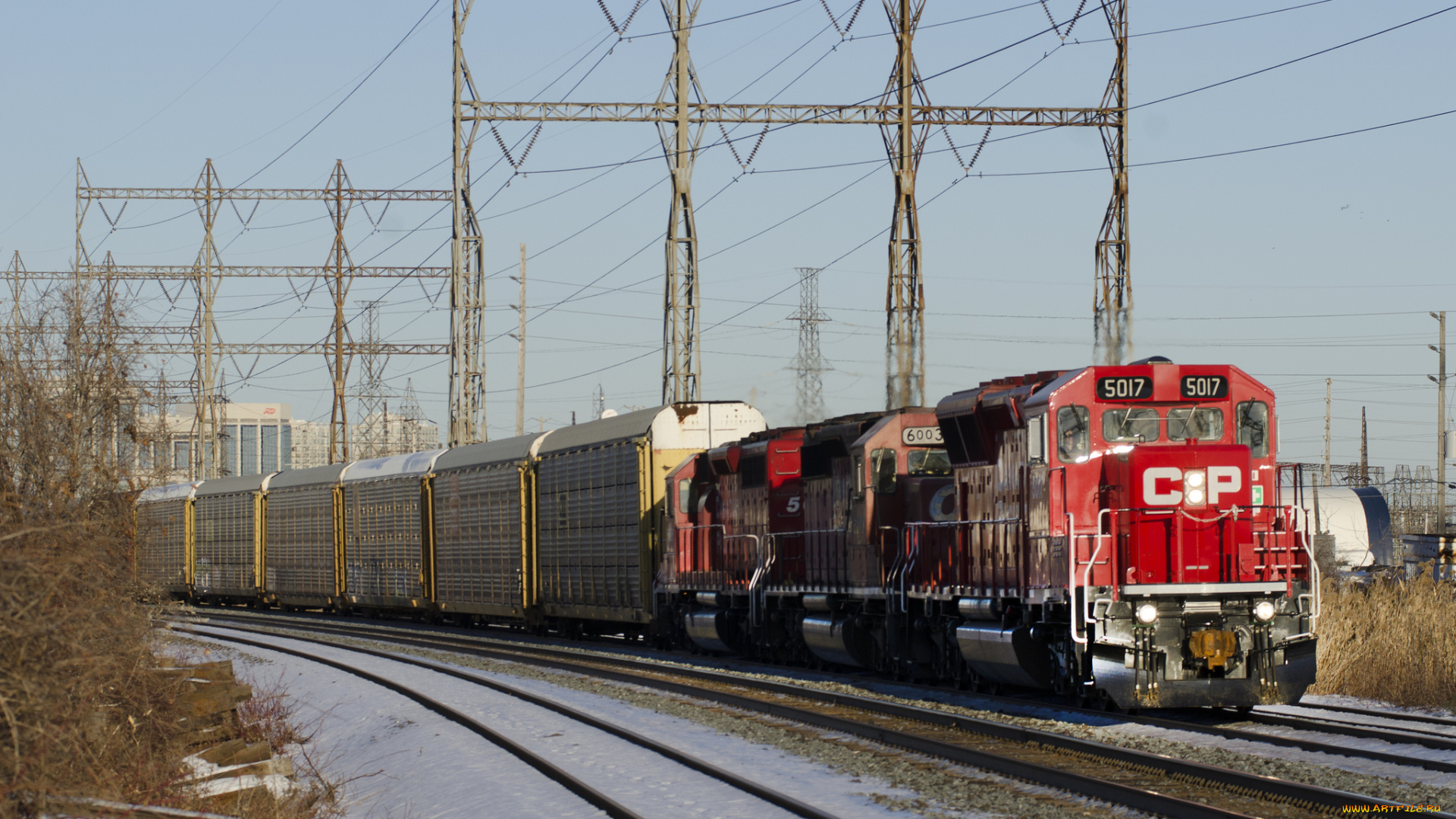 техника, поезда, рельсы, локомотив