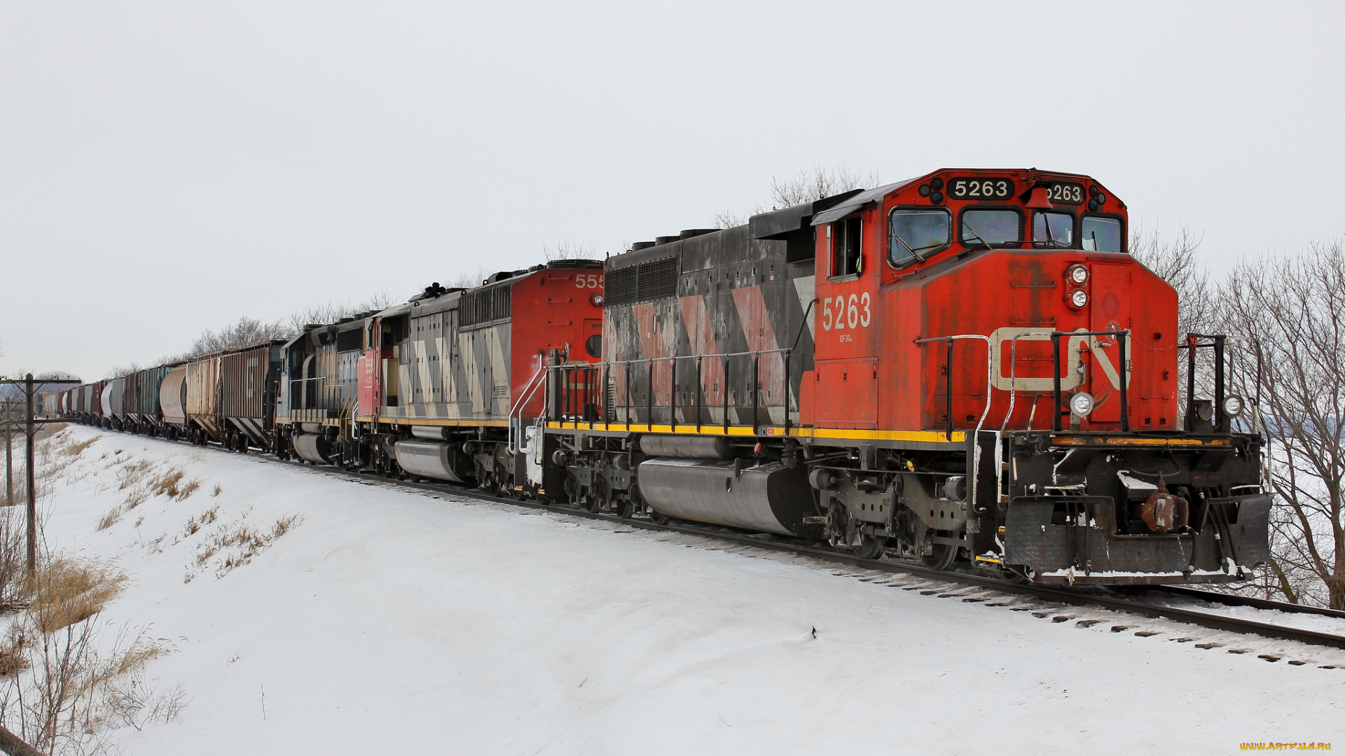 техника, поезда, рельсы, локомотив