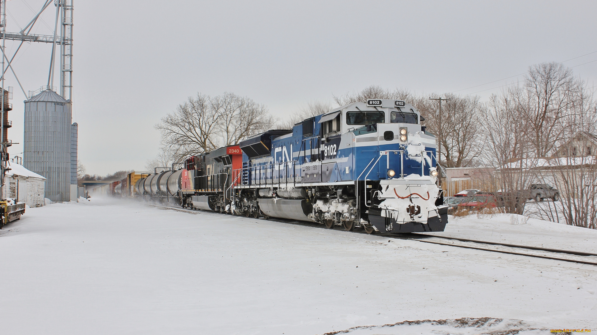техника, поезда, рельсы, локомотив