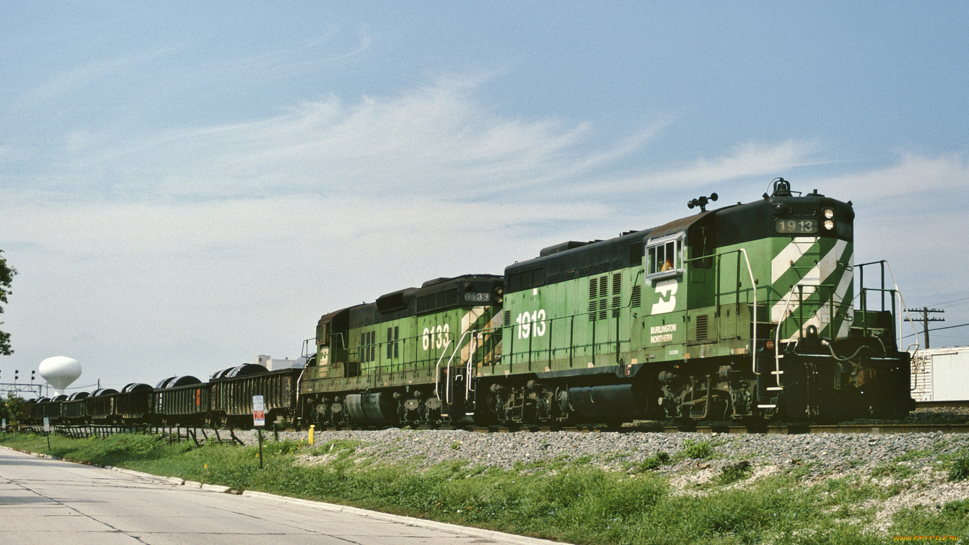 техника, поезда, рельсы, локомотив