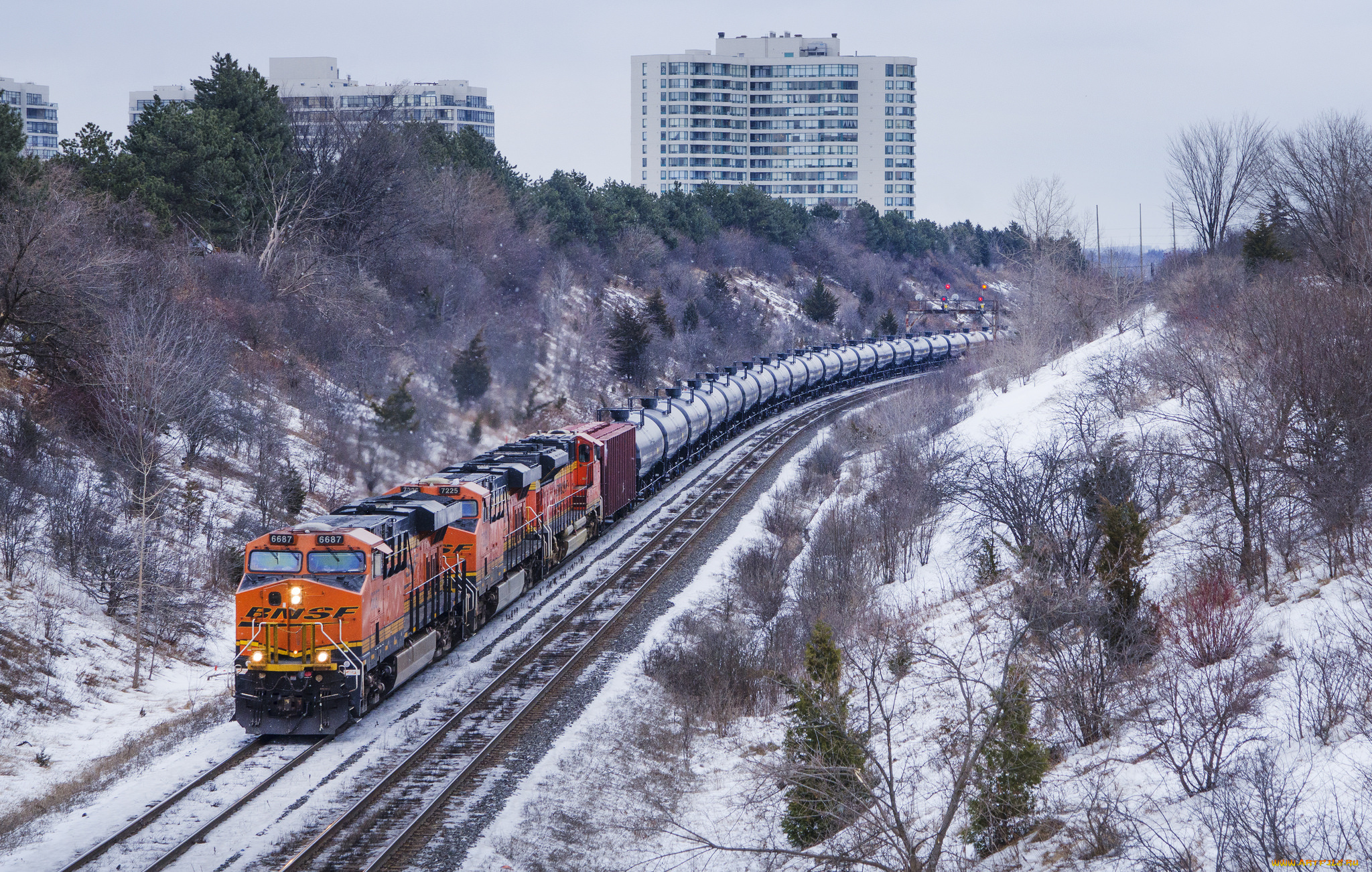 техника, поезда, локомотив, рельсы