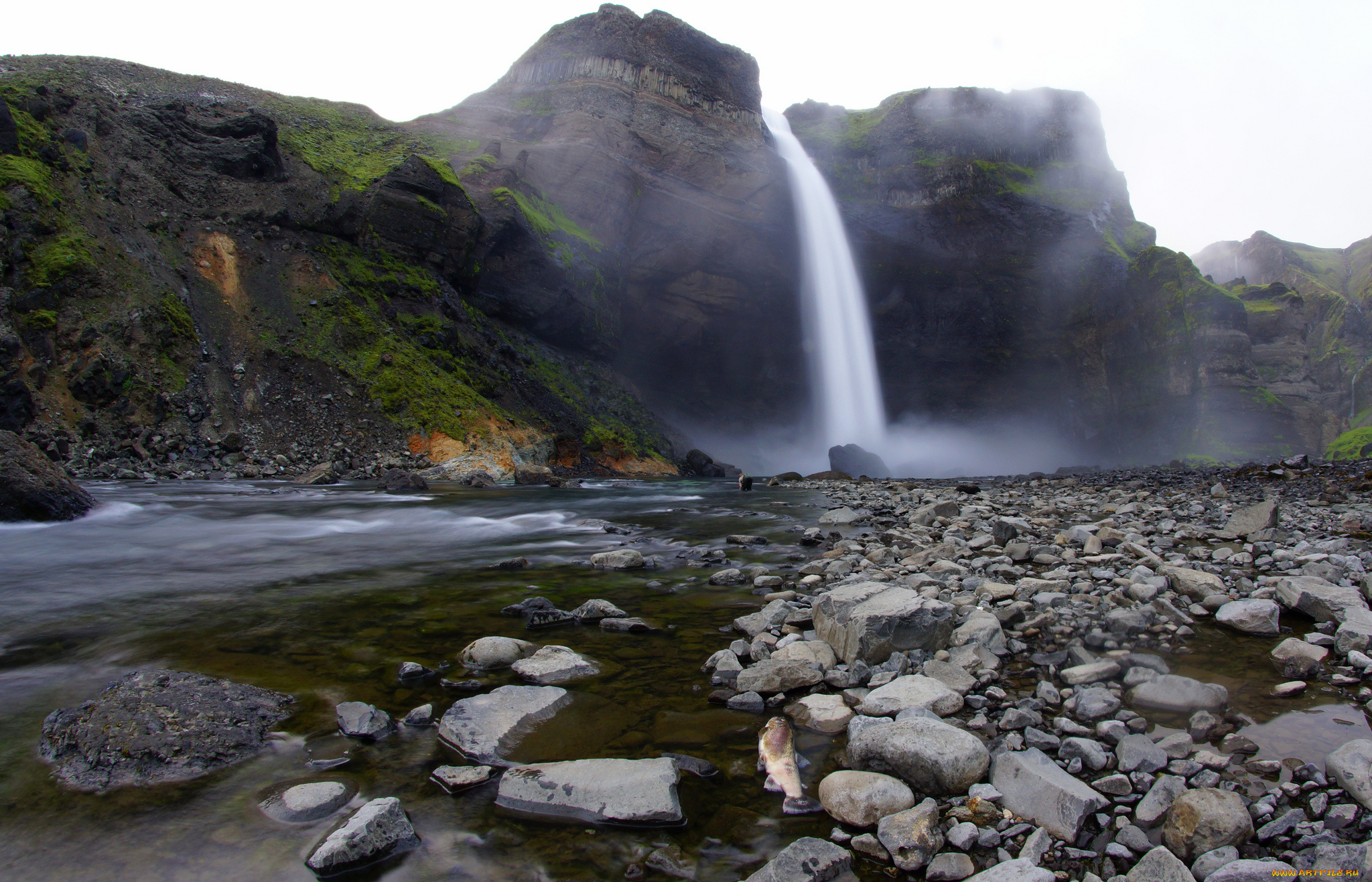 природа, водопады, водопад