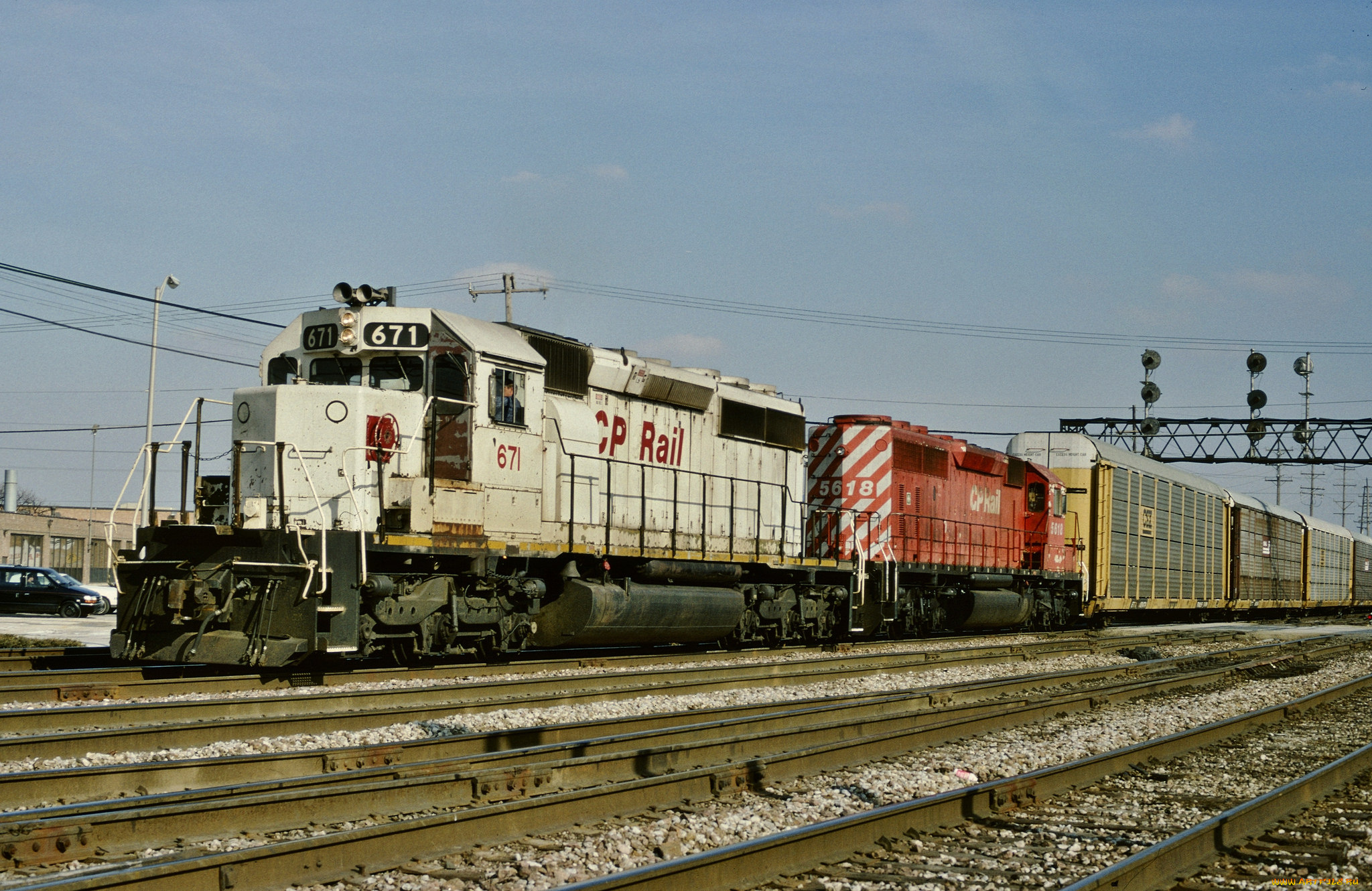 техника, поезда, локомотив, рельсы