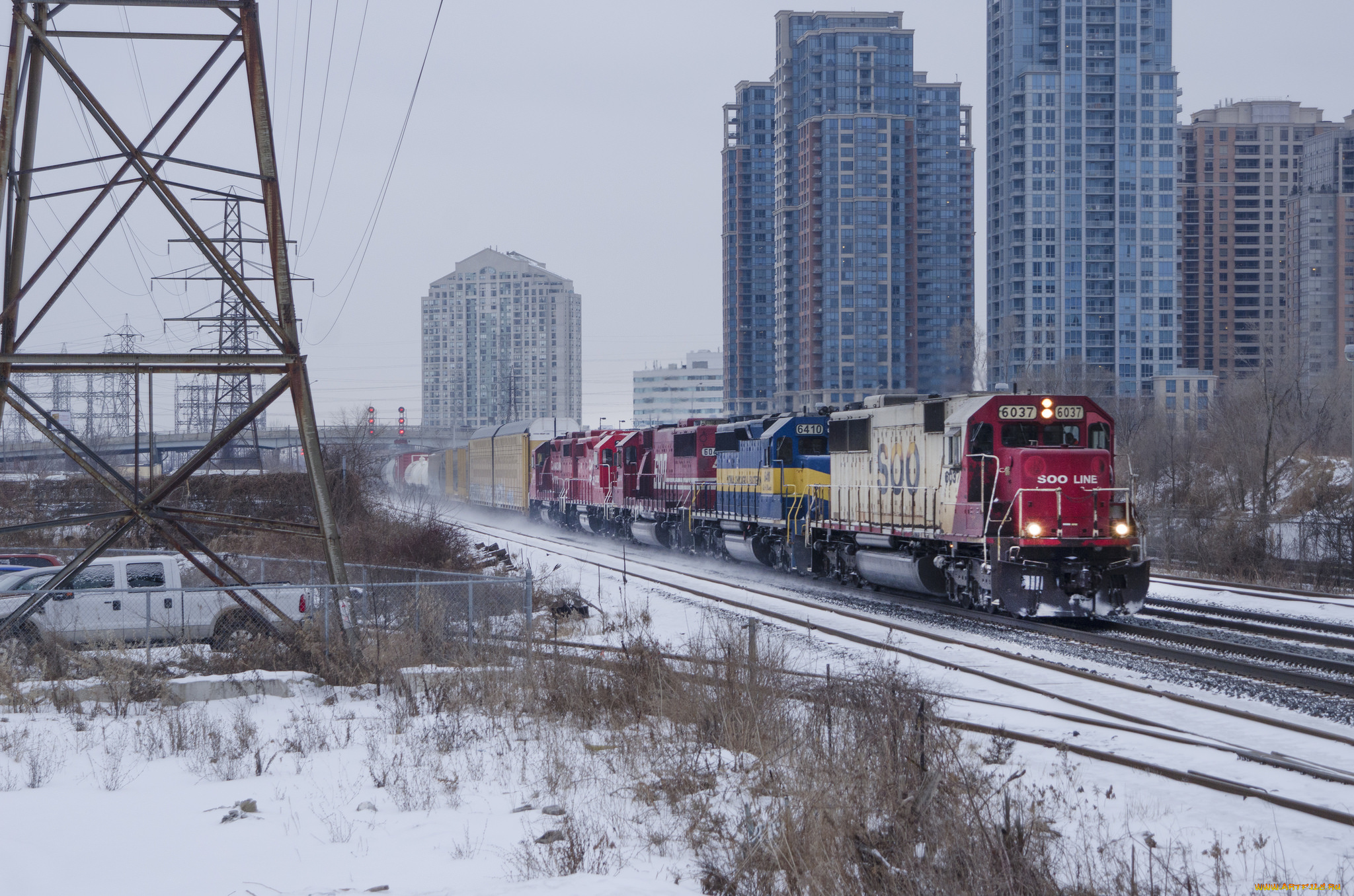 техника, поезда, рельсы, локомотив