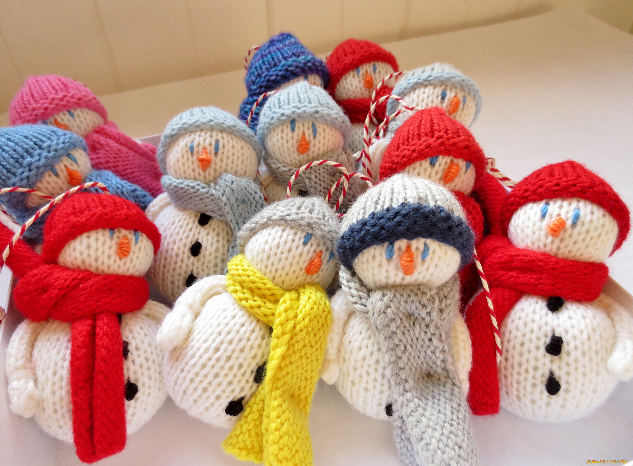 разное, игрушки, рукоделие, снеговики