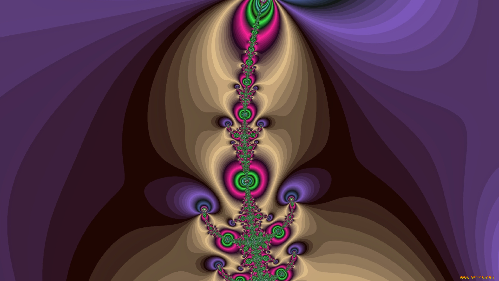 3д, графика, фракталы, , fractal, узор, цвета, фон