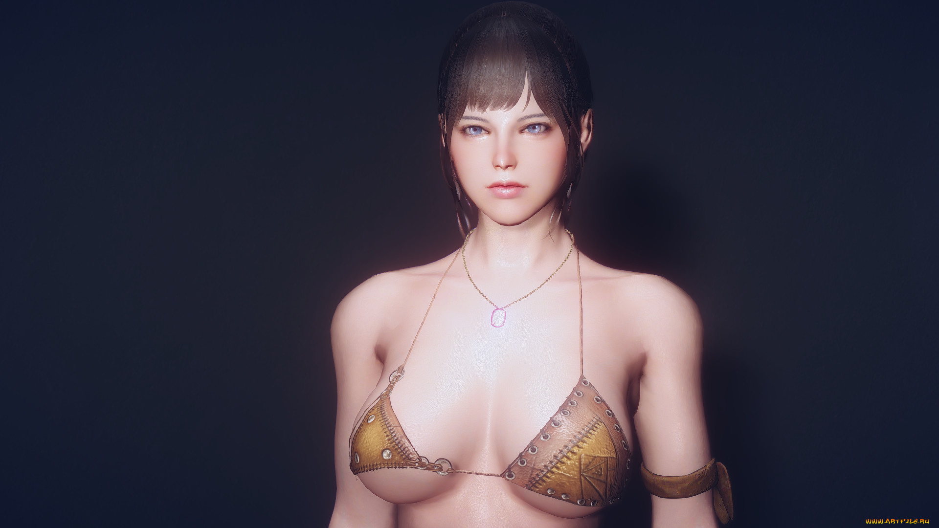 3д, графика, люди, , people, девушка, фон, взгляд