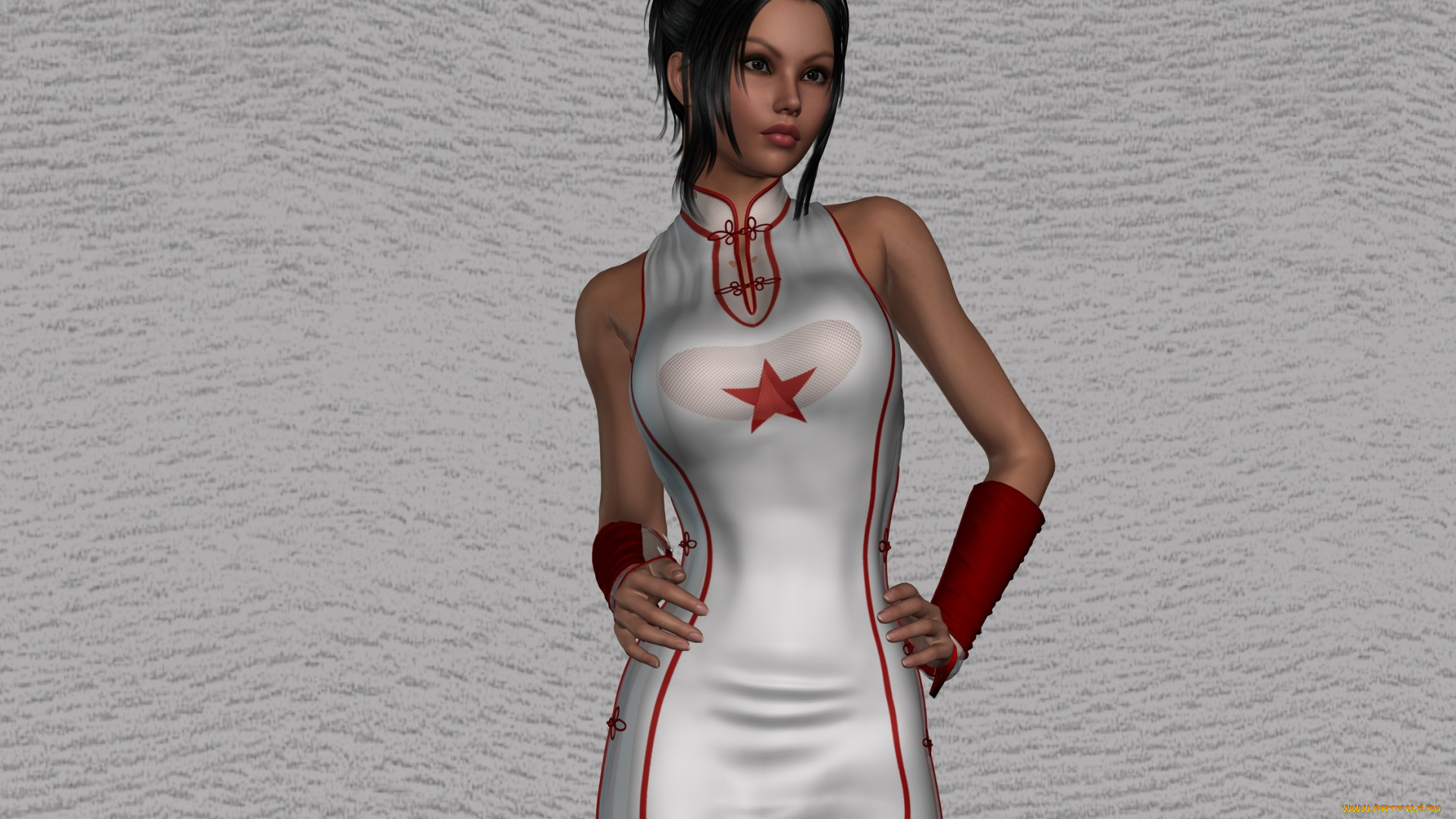 3д, графика, люди, , people, фон, взгляд, девушка