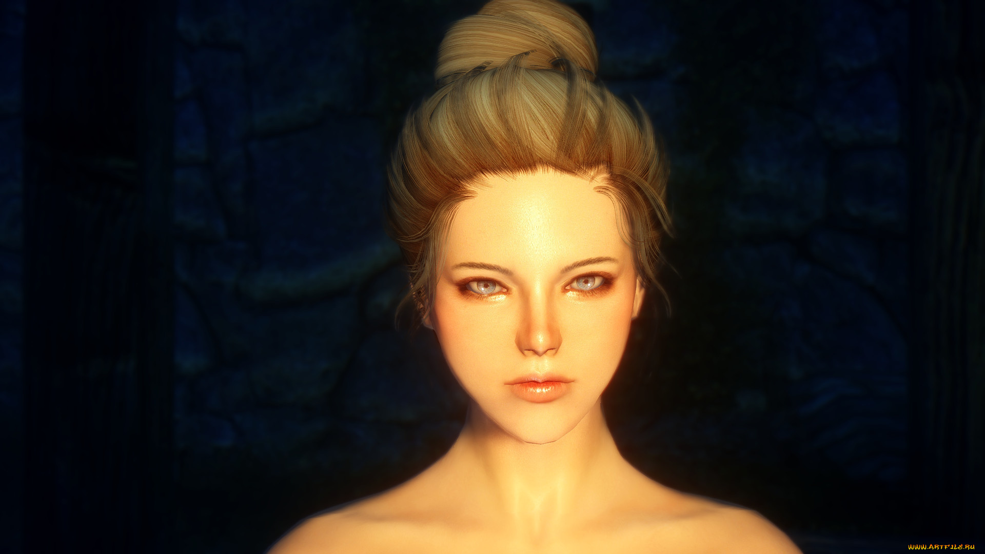 3д, графика, портрет, , portraits, фон, взгляд, девушка