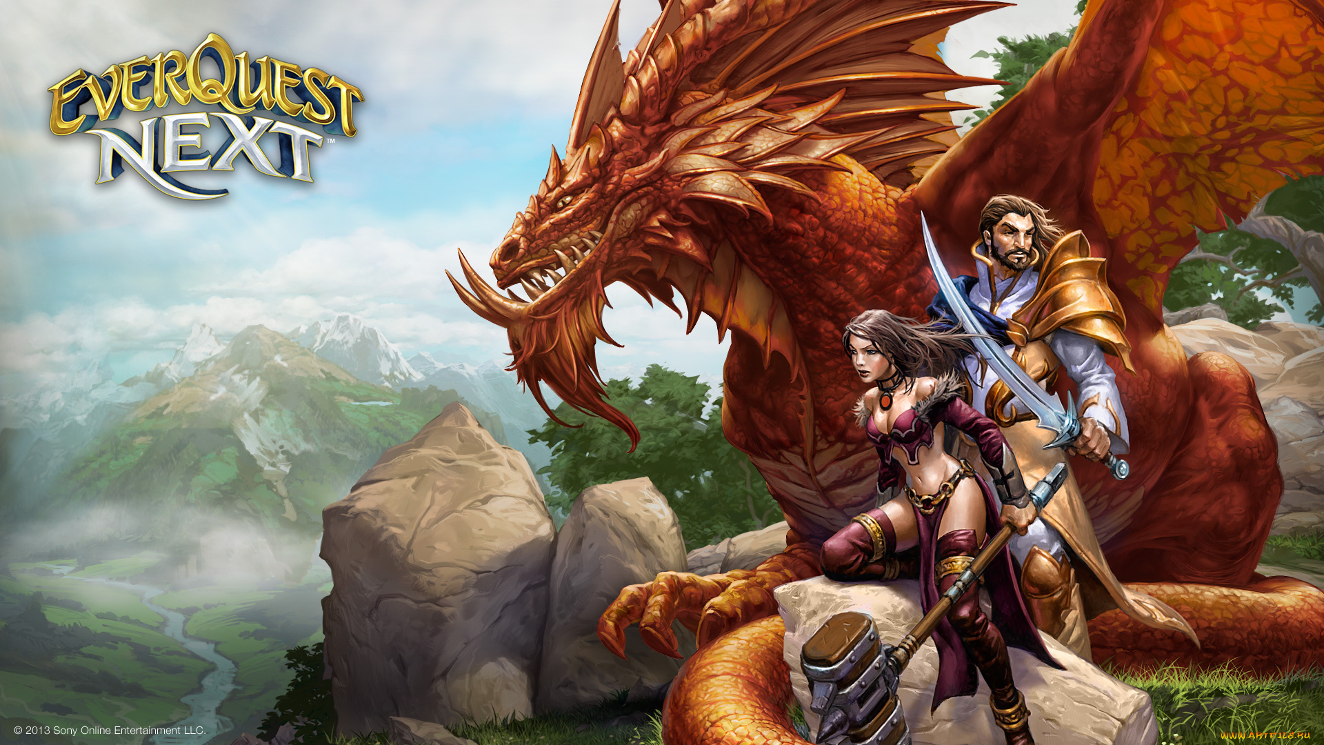 everquest, next, видео, игры, -, everquest, next, ролевая, онлайн, игра, next, everquest