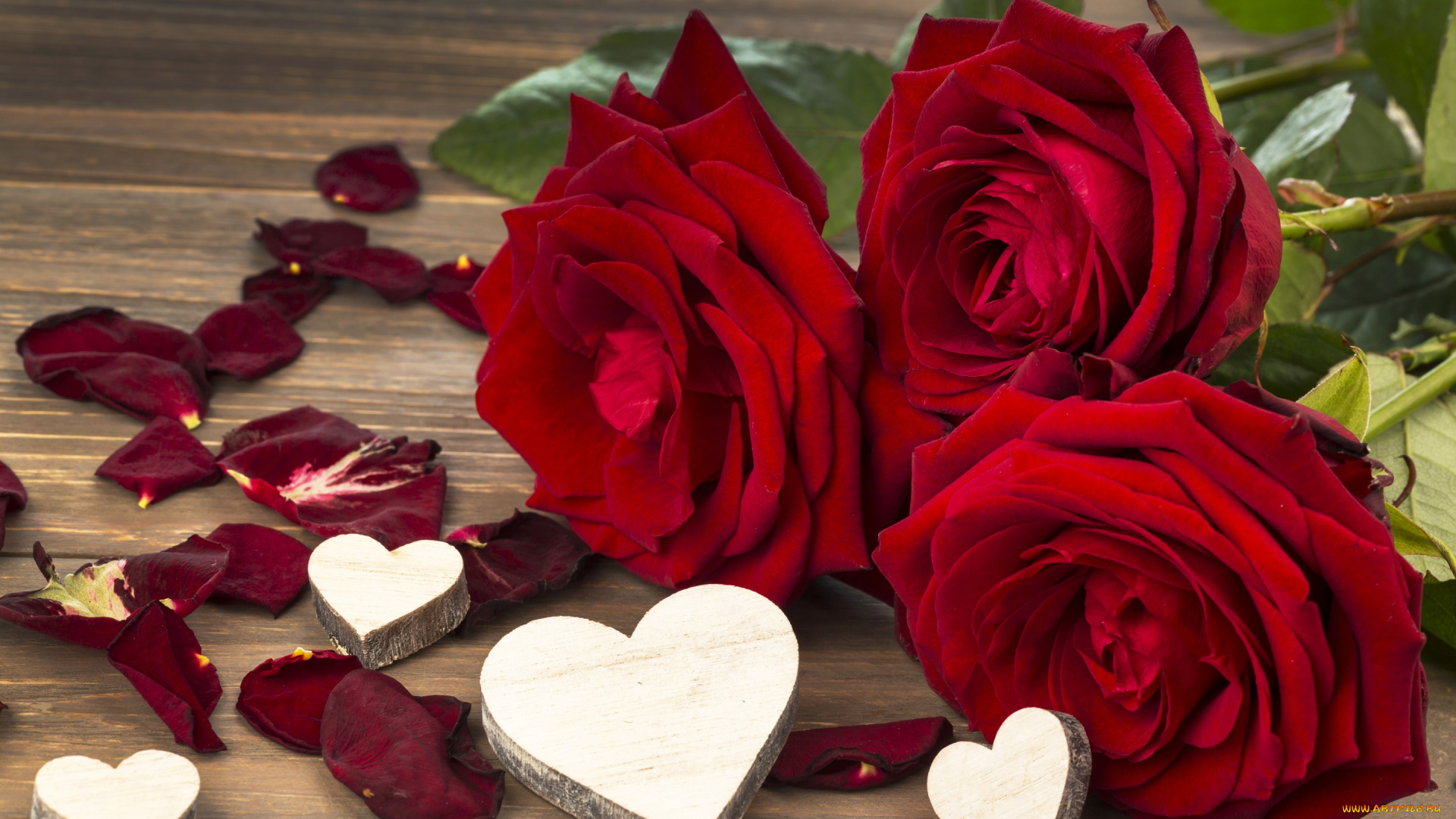 праздничные, день, святого, валентина, , сердечки, , любовь, цветы, розы, любовь, лепестки, valentine's, day