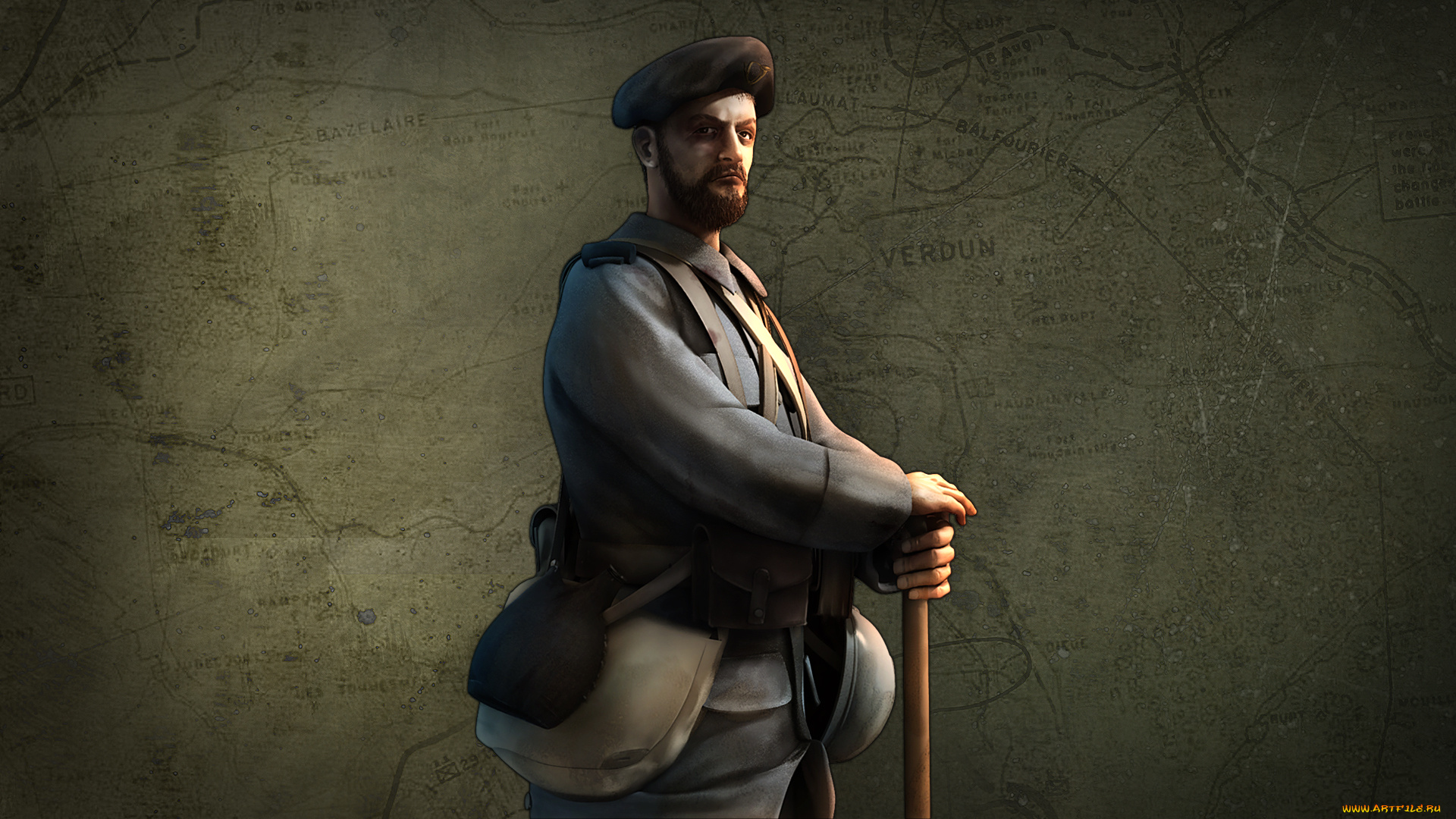 verdun, видео, игры, -, verdun, шутер, верден, исторический, action